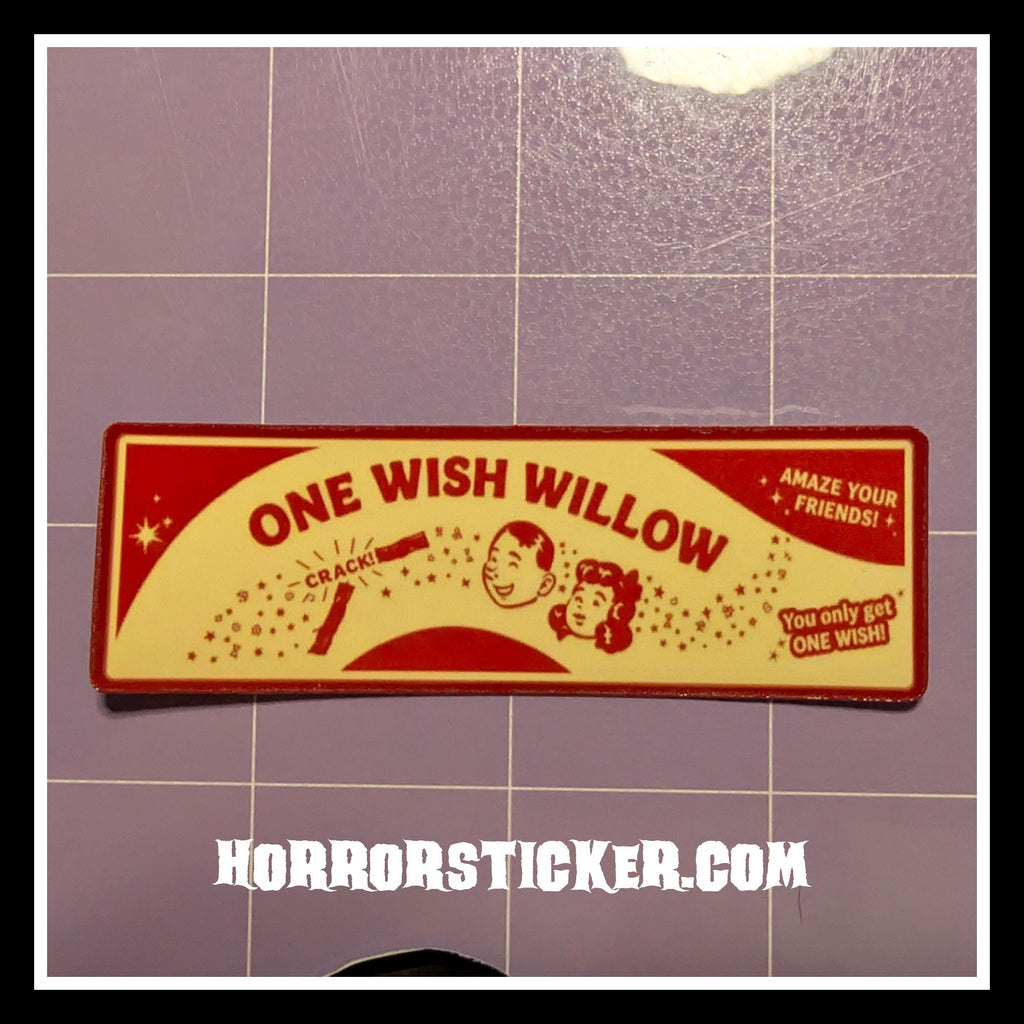 Obsession | Horror Die Cut Waterproof Laminated Stickers
