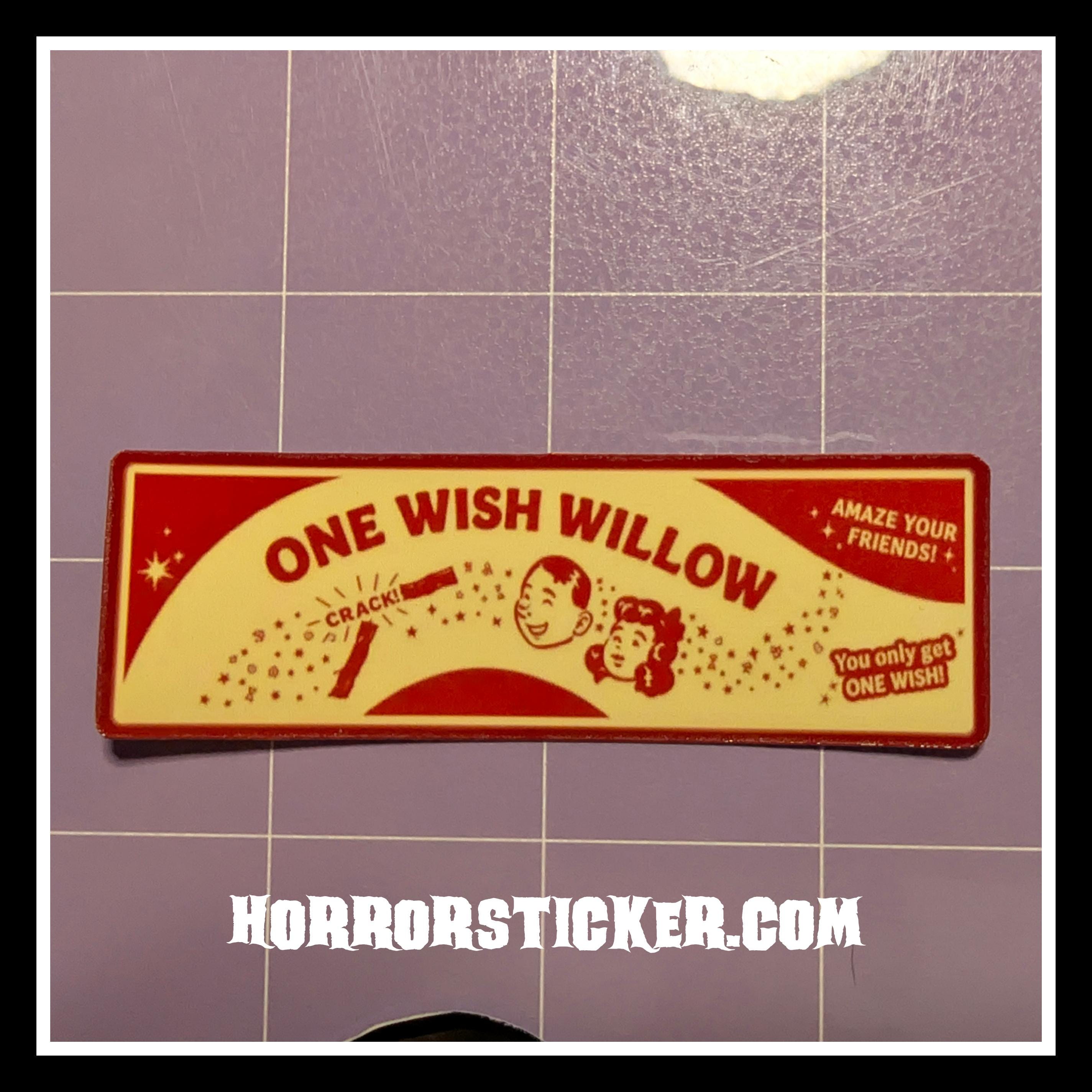 Obsession | Horror Die Cut Waterproof Laminated Stickers