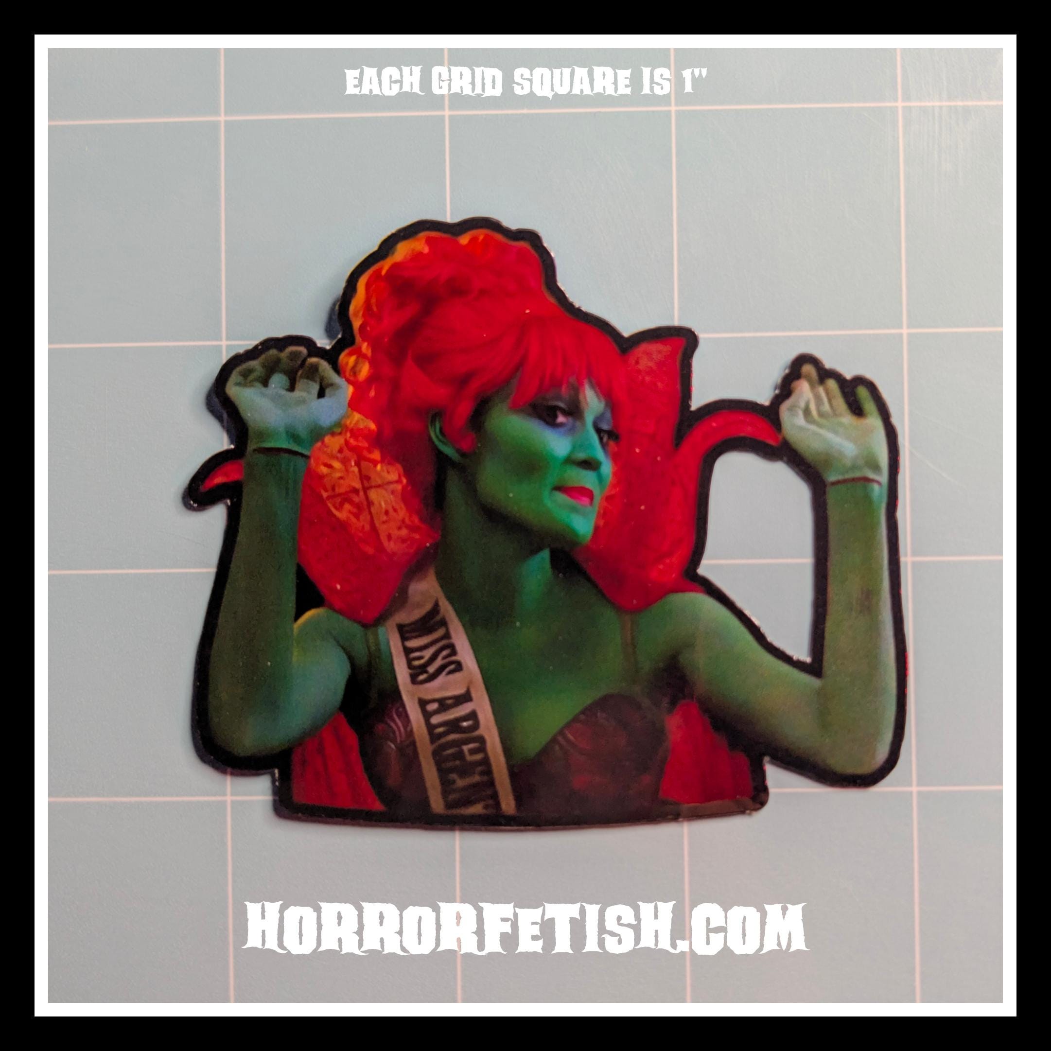 Misc Horror Character Inspired Die Cut Waterproof Laminated Stickers