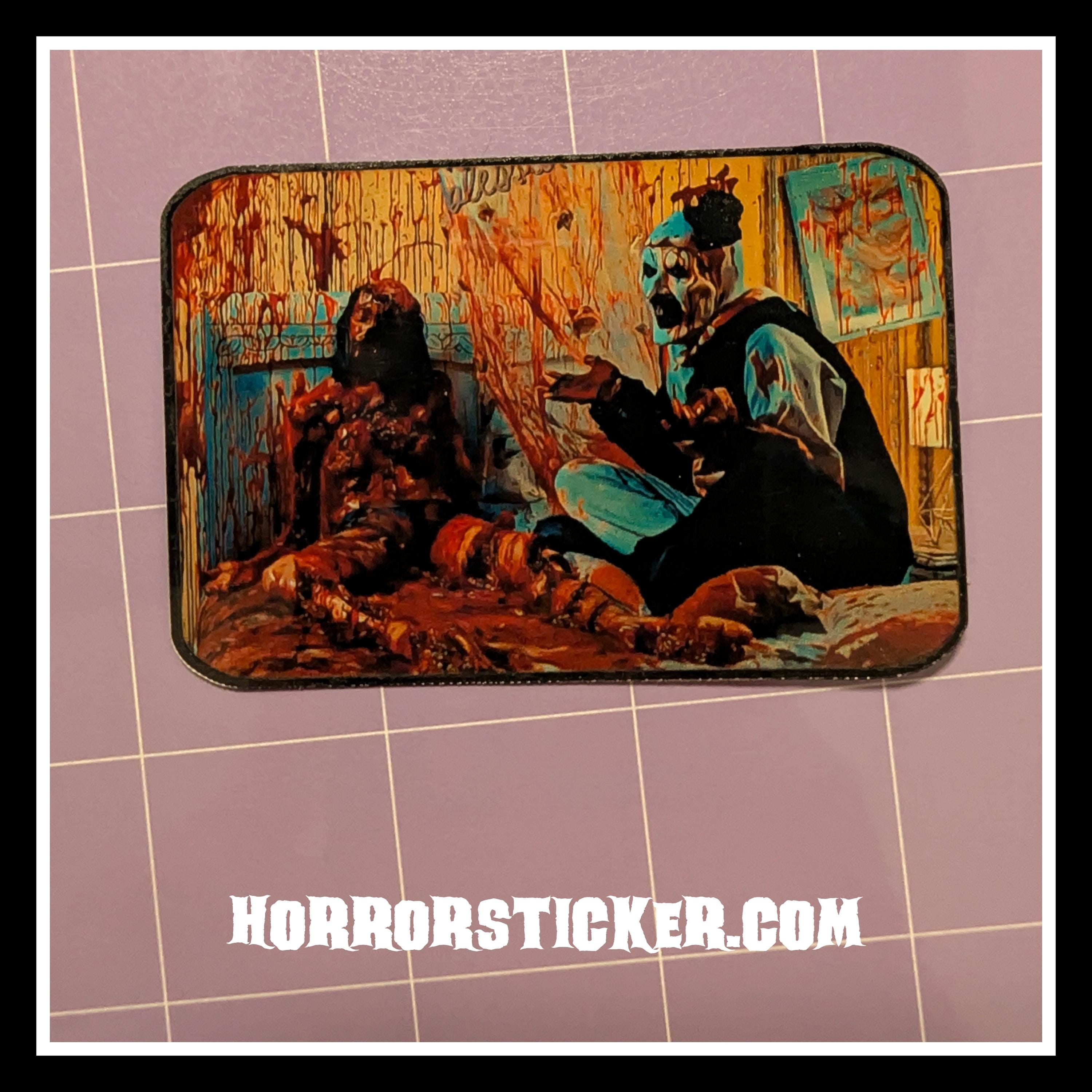 Art the Clown | Horror Die Cut Waterproof Laminated Sticker