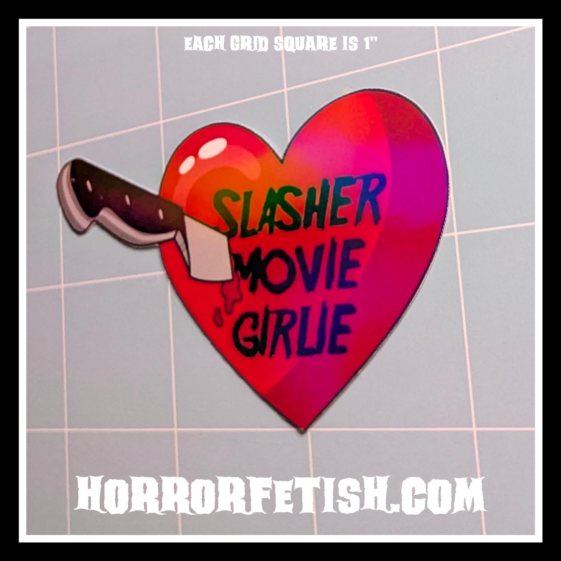 Love of Horror Waterproof Laminated Die Cut Stickers