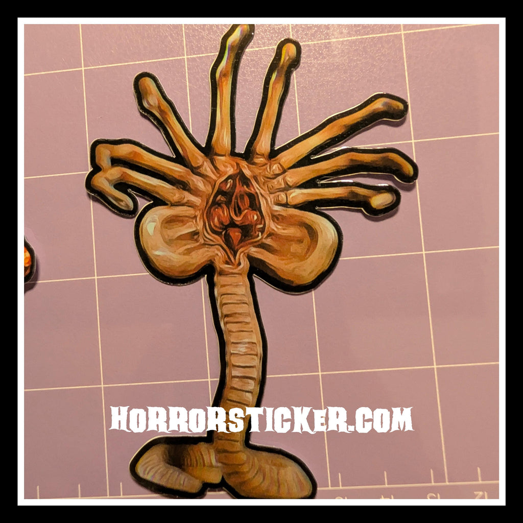 Alien | Horror Die Cut Waterproof Laminated Stickers