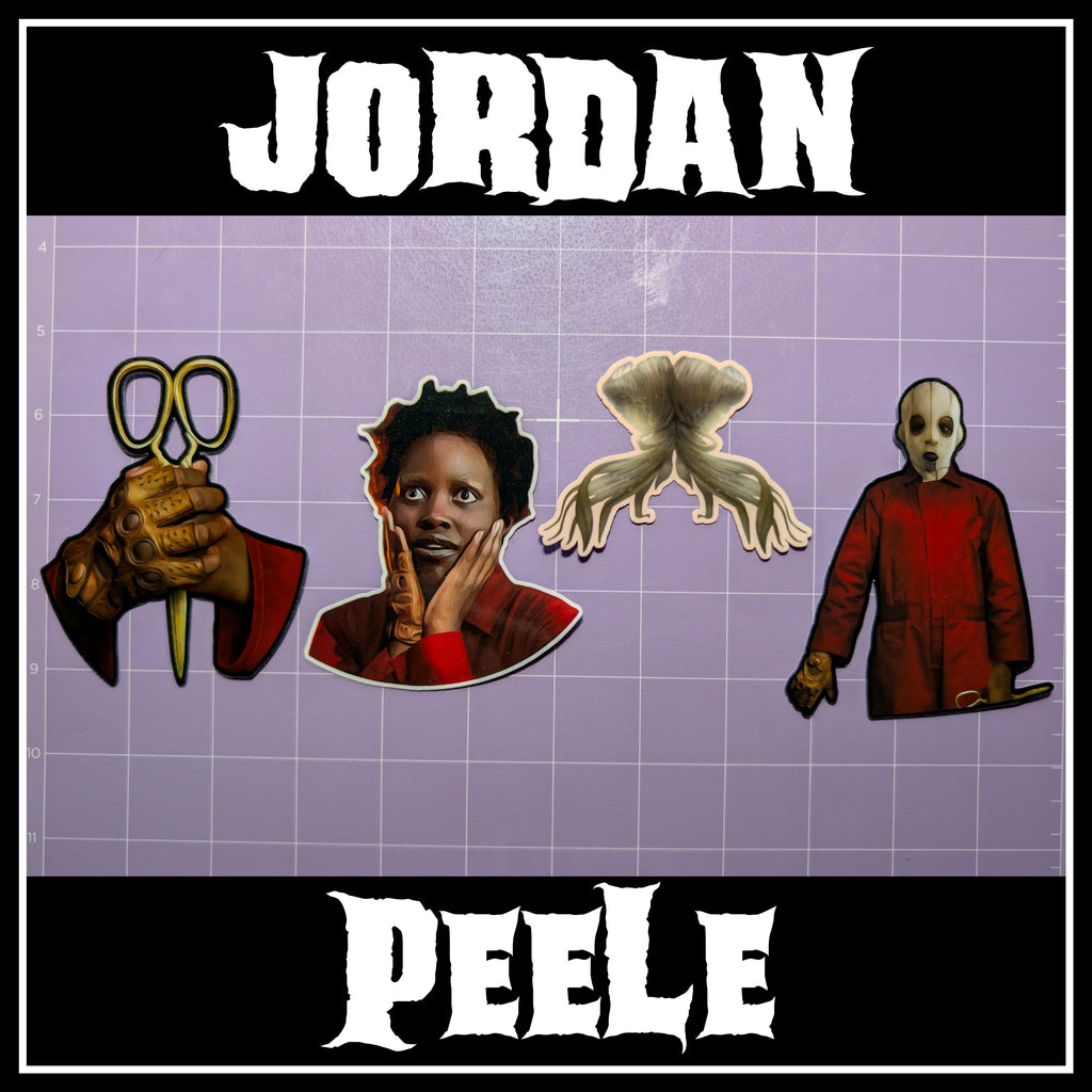 Peele | Horror Die Cut Waterproof Laminated Stickers