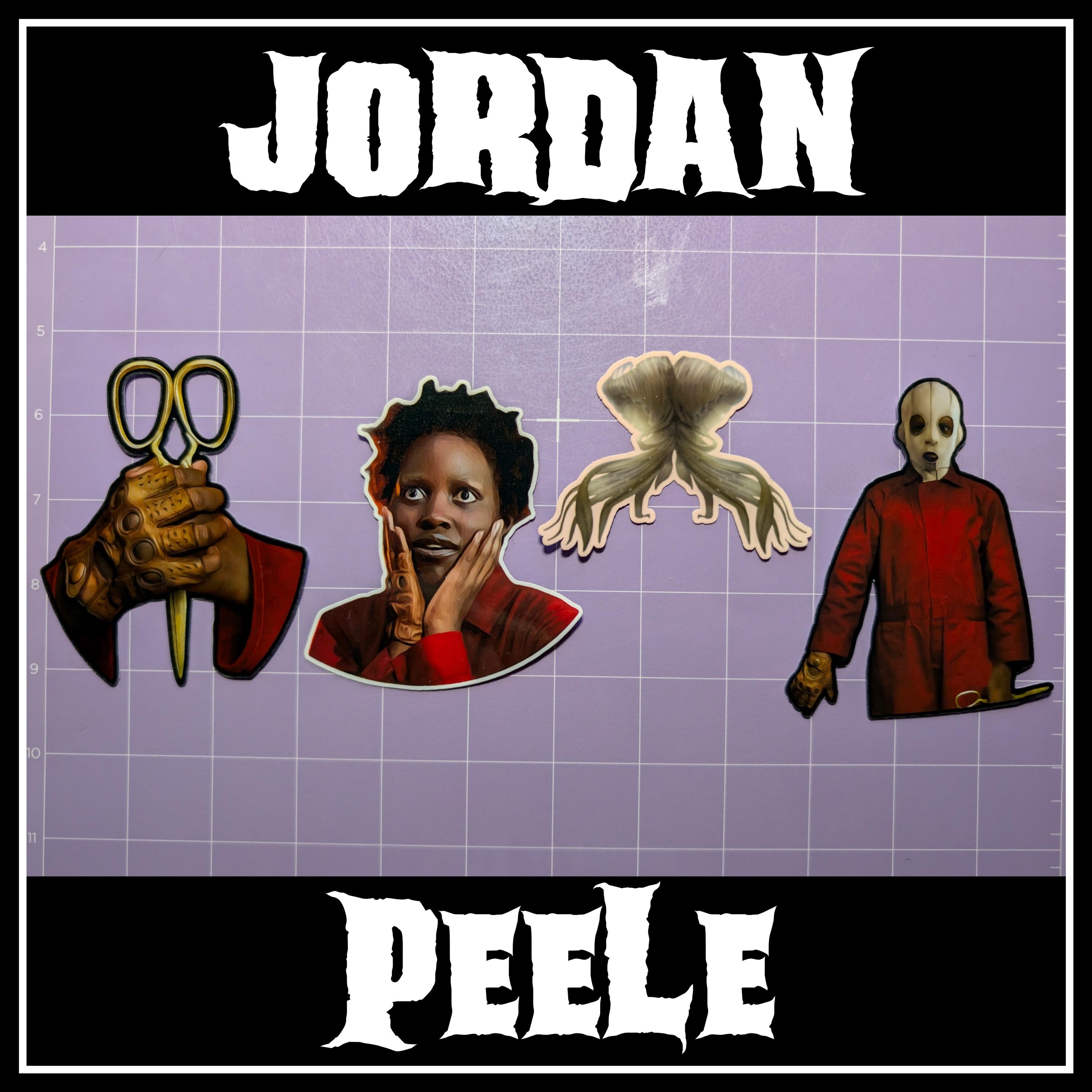 Peele | Horror Die Cut Waterproof Laminated Stickers