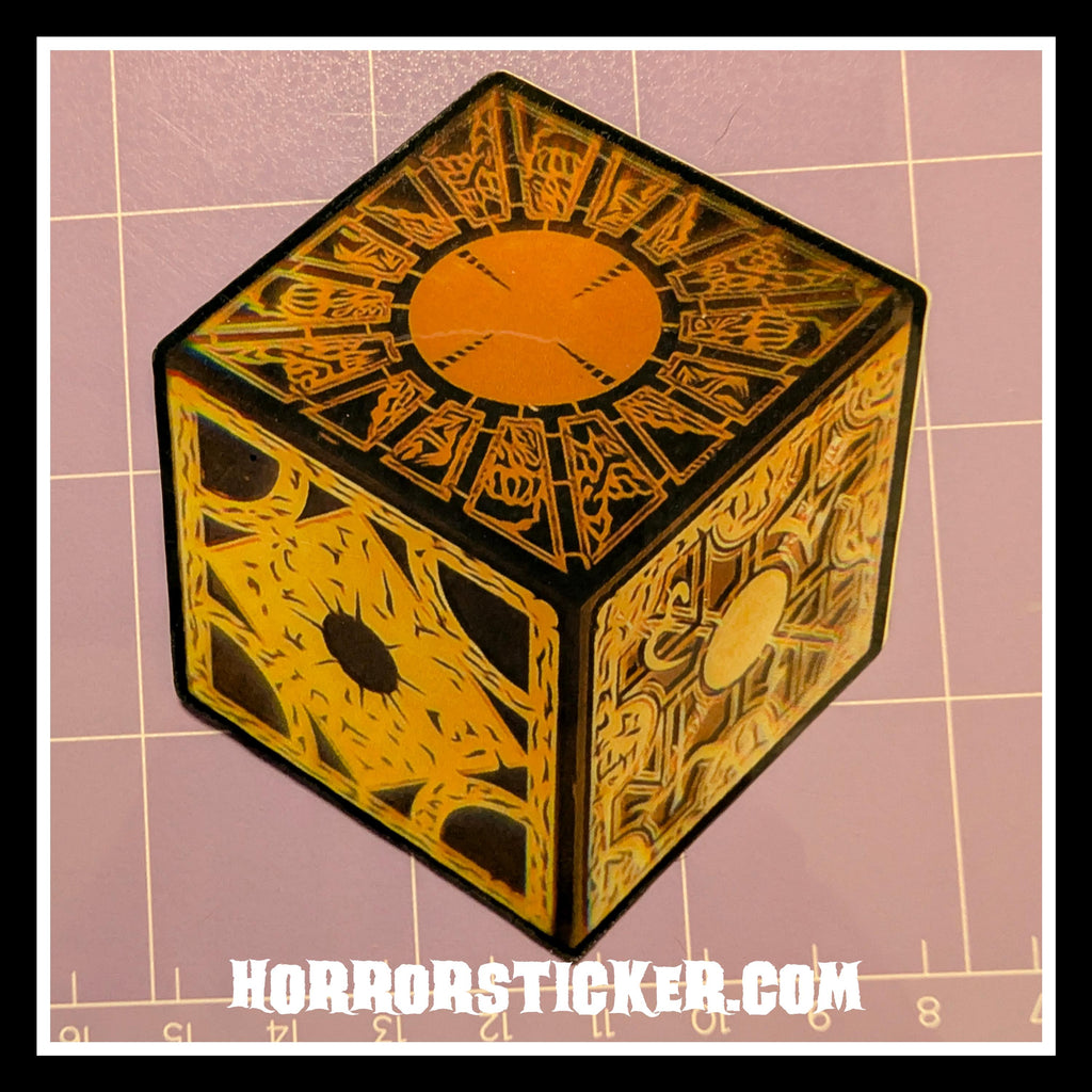 Hellraiser | Horror Die Cut Waterproof Laminated Stickers