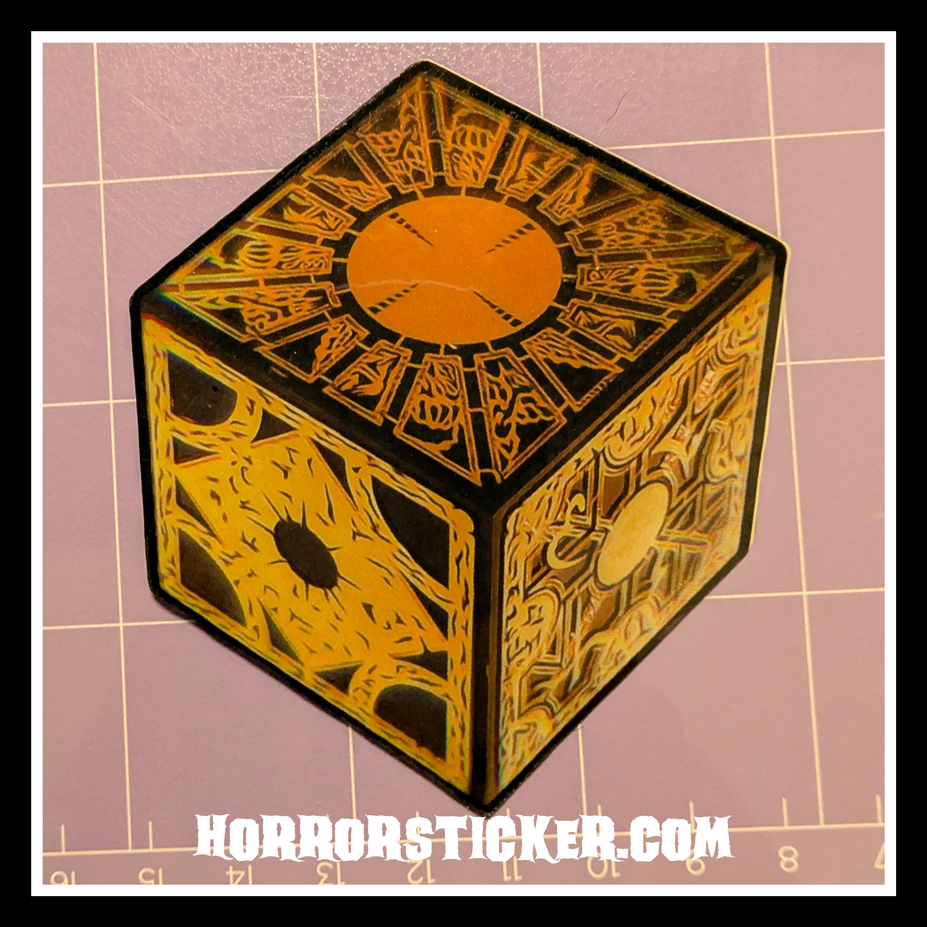 Hellraiser | Horror Die Cut Waterproof Laminated Stickers