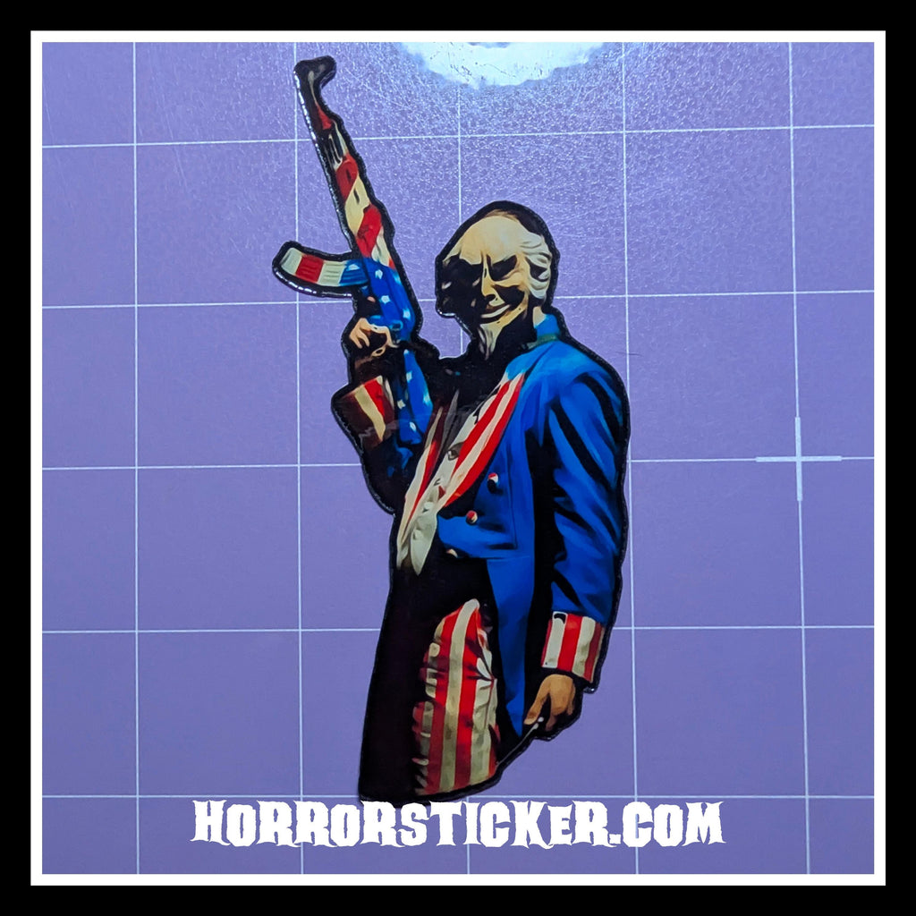 The Purge Election Year | Horror Die Cut Waterproof Laminated Stickers