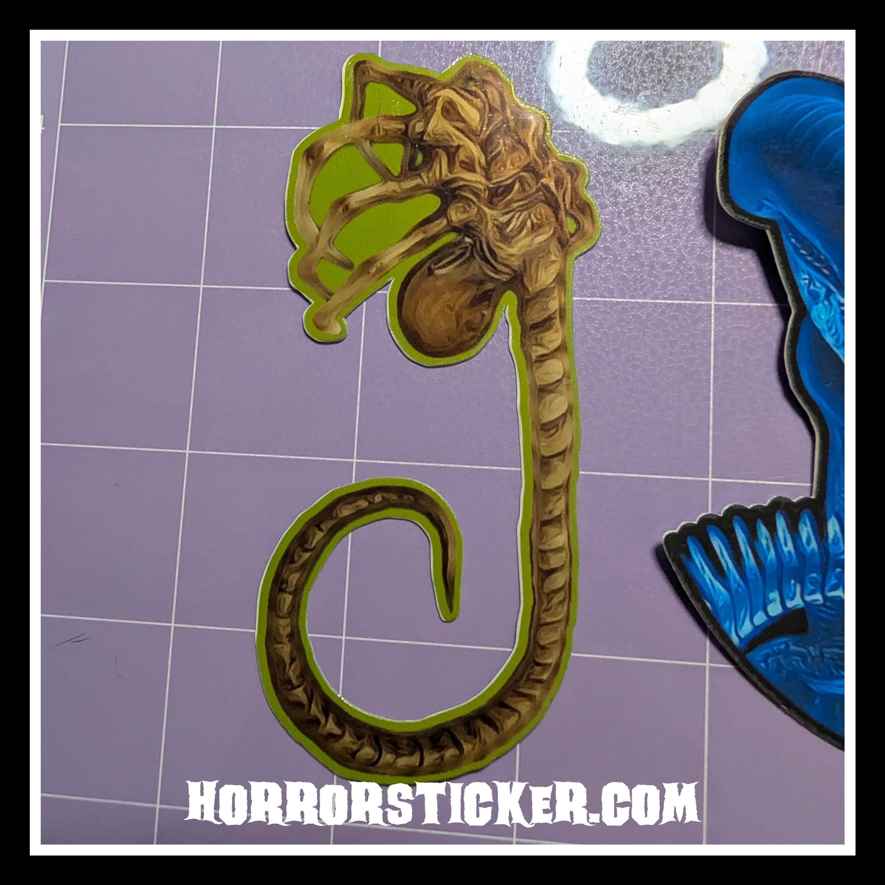 Alien | Horror Die Cut Waterproof Laminated Stickers