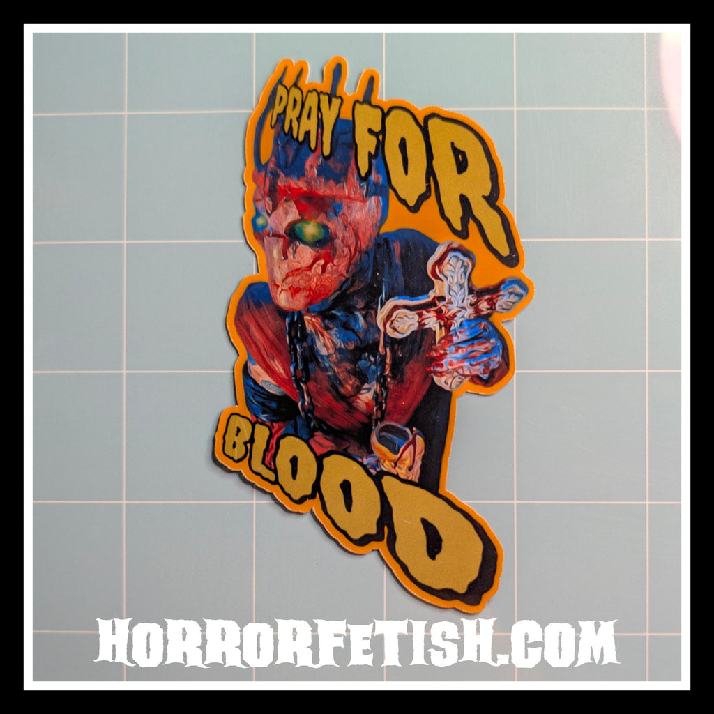 The Blood King | 18+ Horror Cosplay Die Cut Waterproof Laminated Stickers