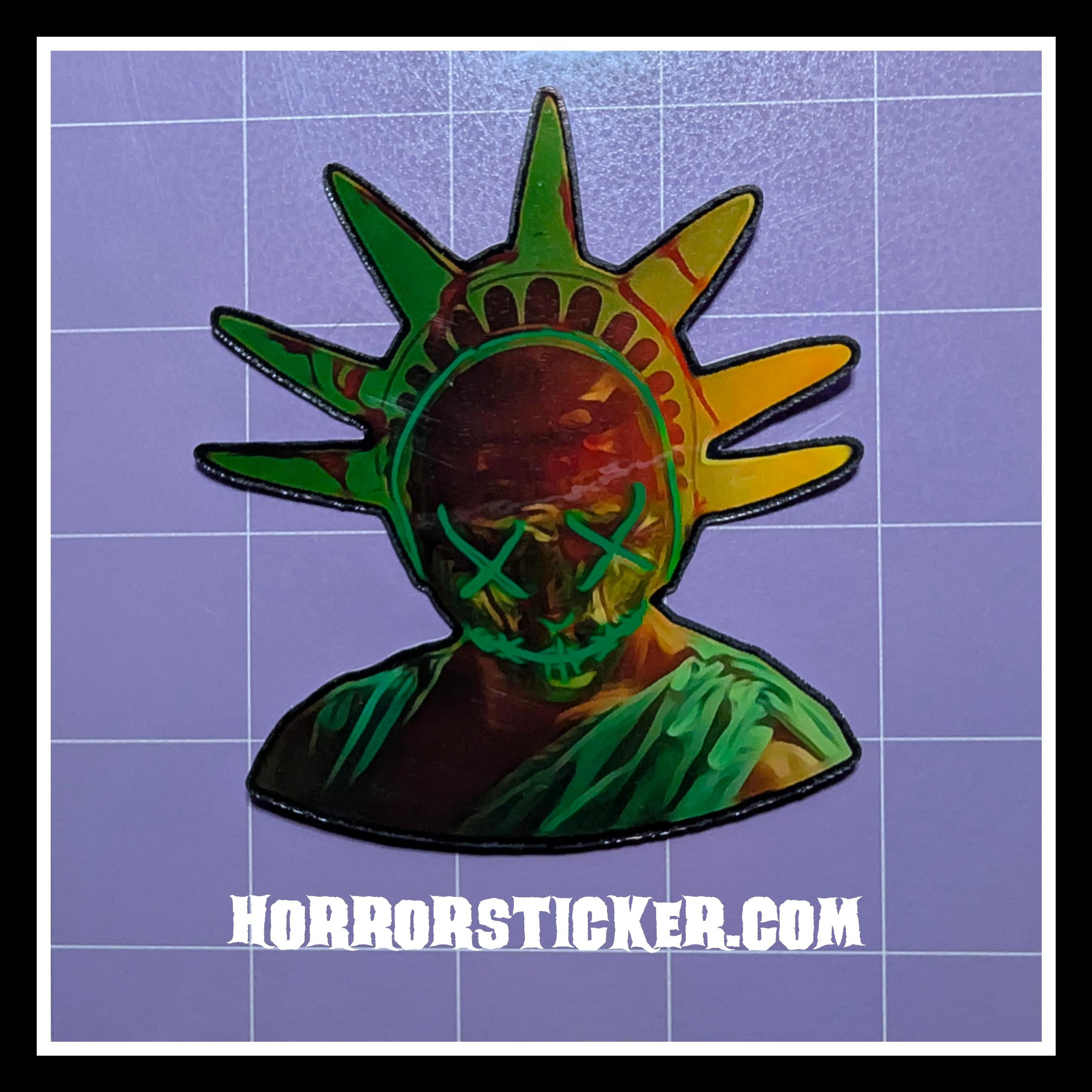The Purge Election Year | Horror Die Cut Waterproof Laminated Stickers
