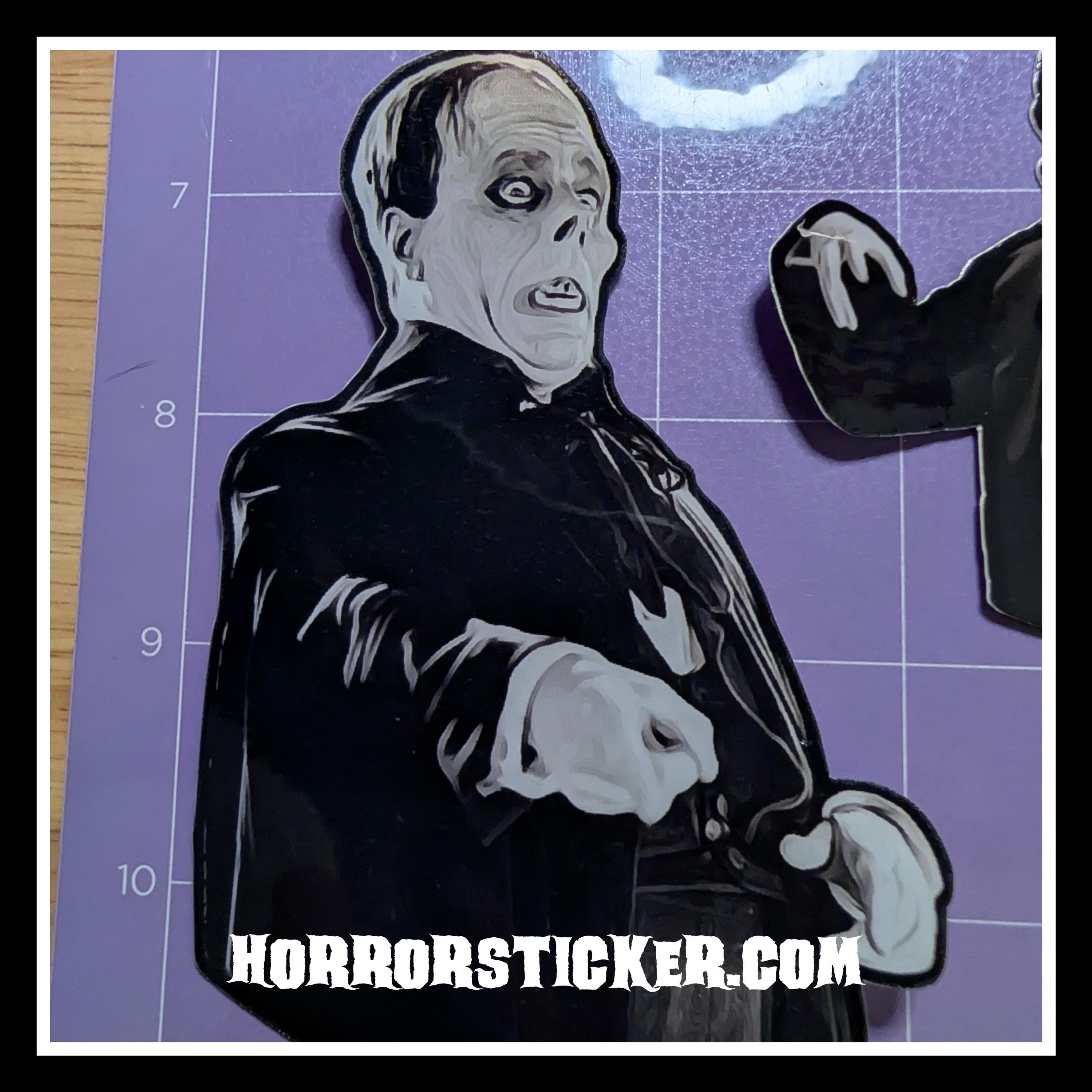 Universal Monsters | Horror Die Cut Waterproof Laminated Stickers
