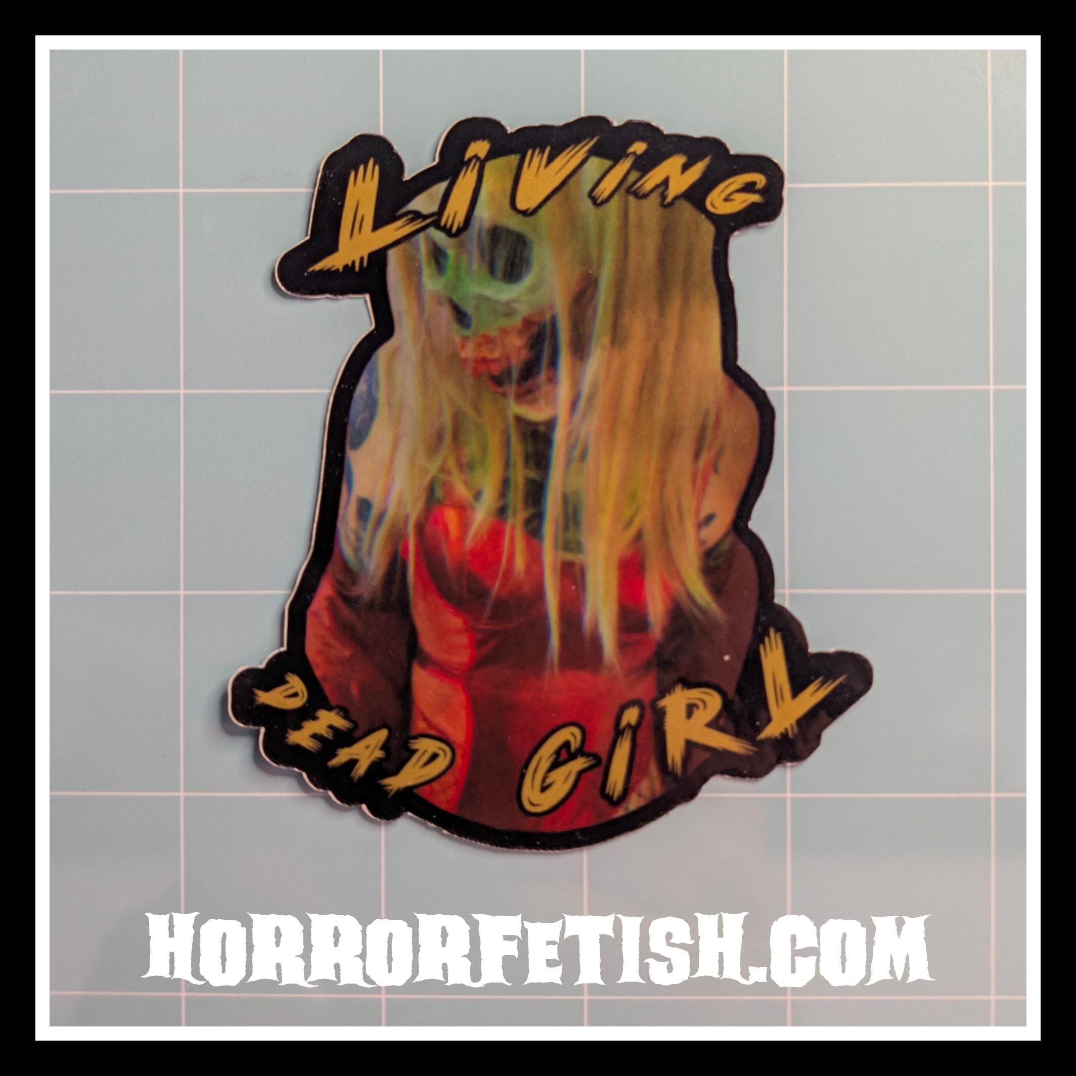 Death Spice | 18+ Horror Cosplay Die Cut Waterproof Laminated Stickers