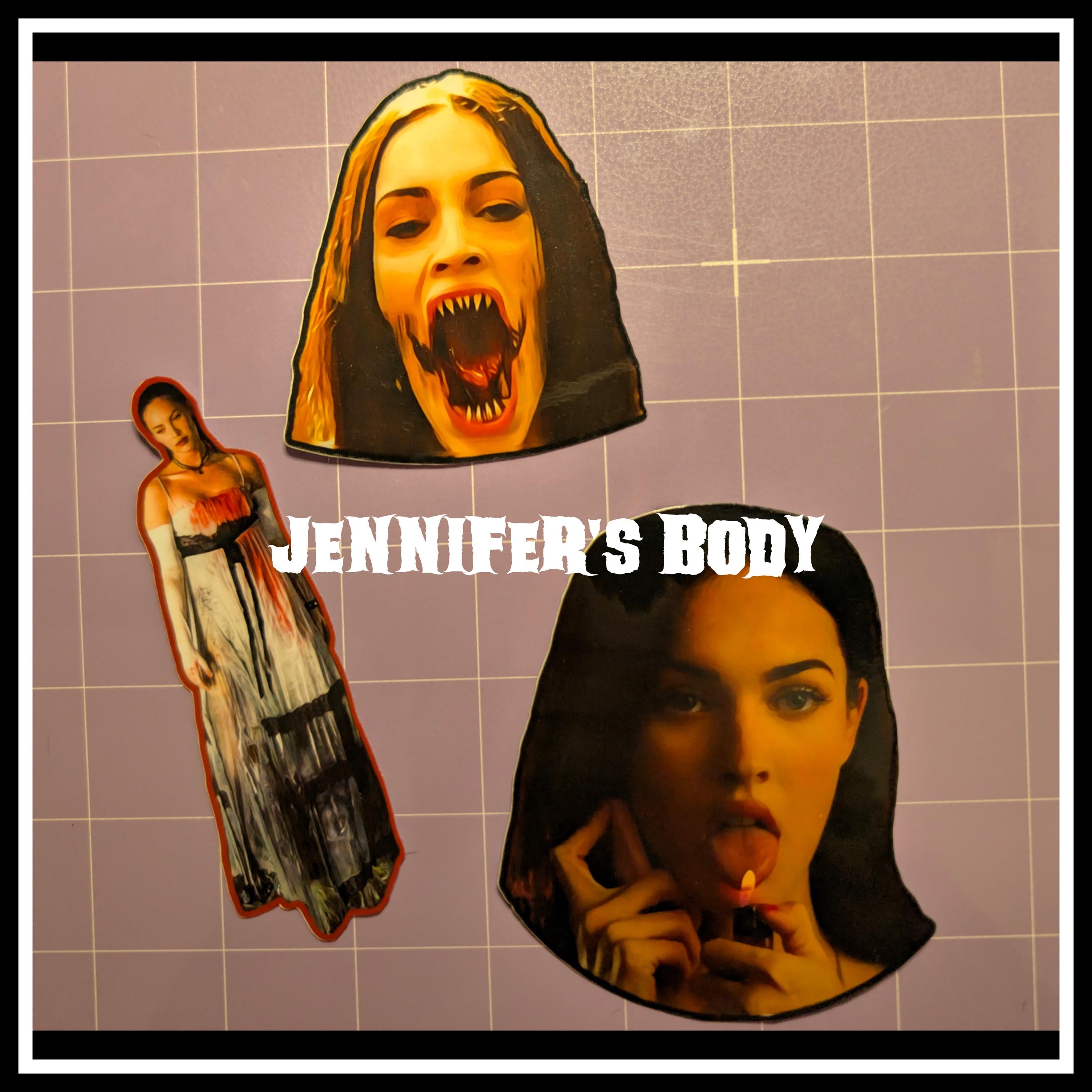Jennifer's Body | Horror Die Cut Waterproof Laminated Stickers