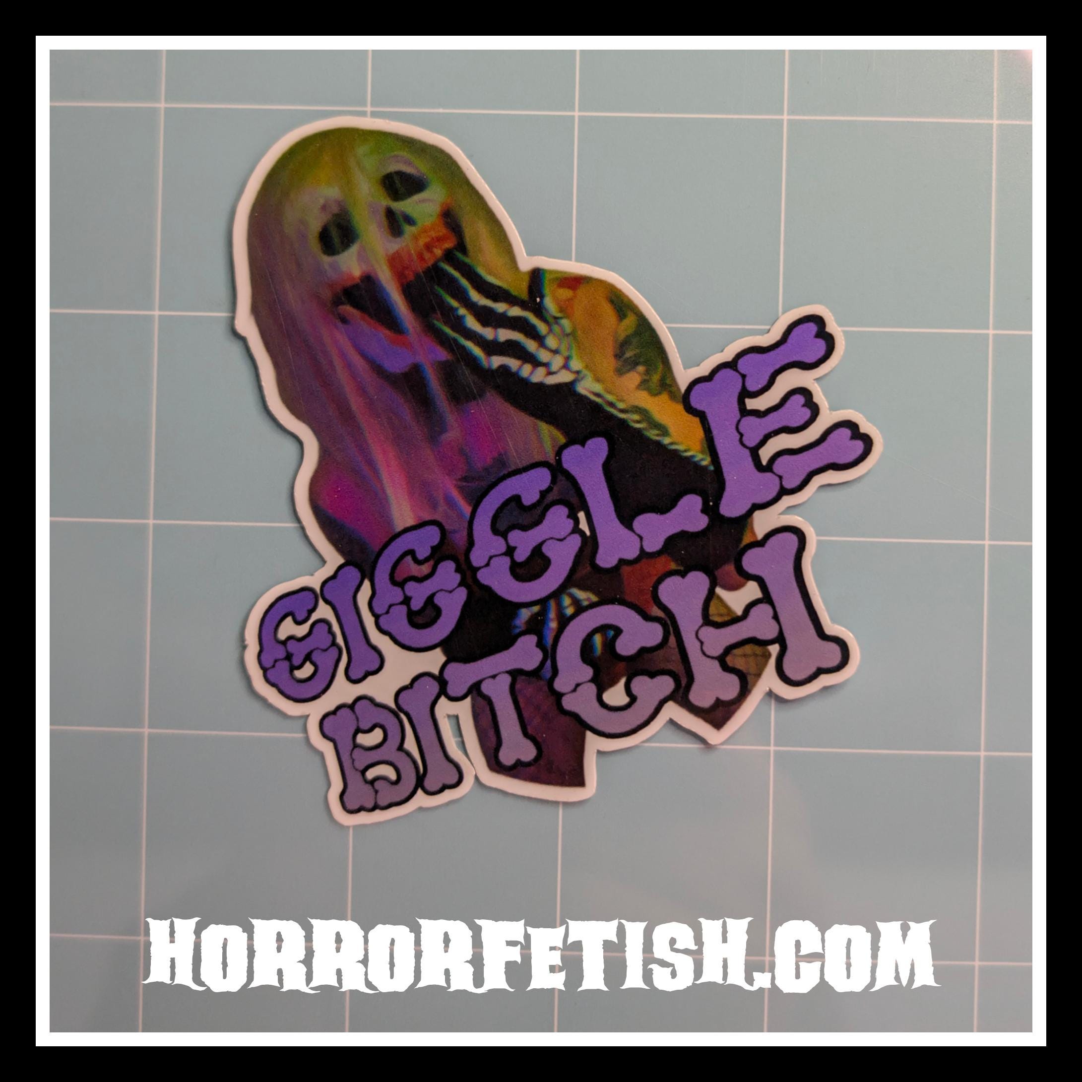 Death Spice | 18+ Horror Cosplay Die Cut Waterproof Laminated Stickers