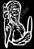 ANGRY | Angry Princess 13 Ghosts | Vinyl Horror Car Decal
