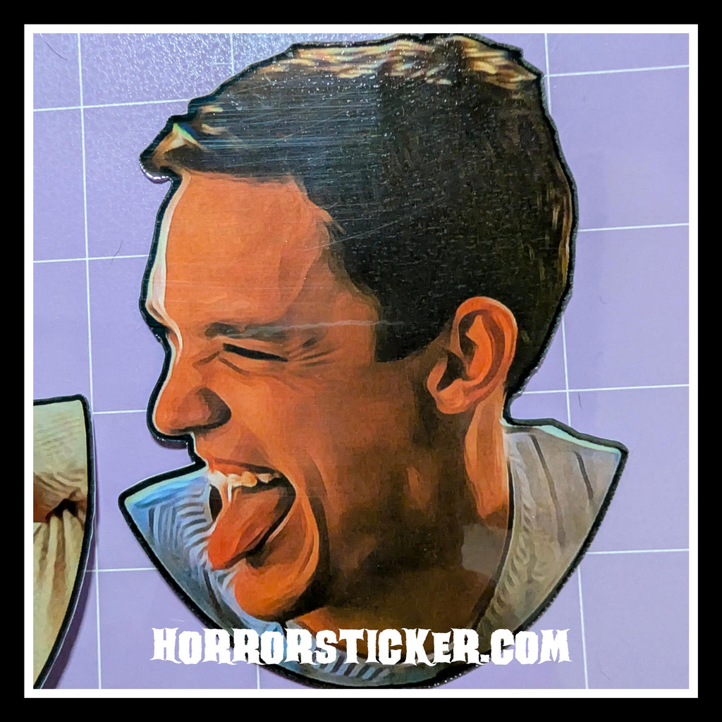 Scream | Horror Die Cut Waterproof Laminated Stickers