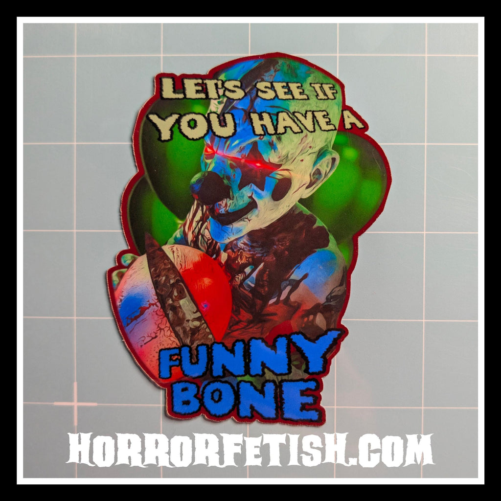 Clowns | 18+ Horror Cosplay Die Cut Waterproof Laminated Stickers