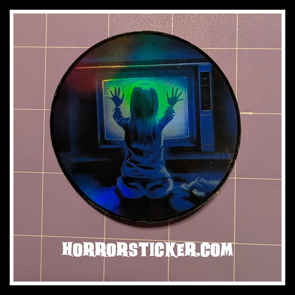 Poltergeist | Horror Die Cut Waterproof Laminated Stickers