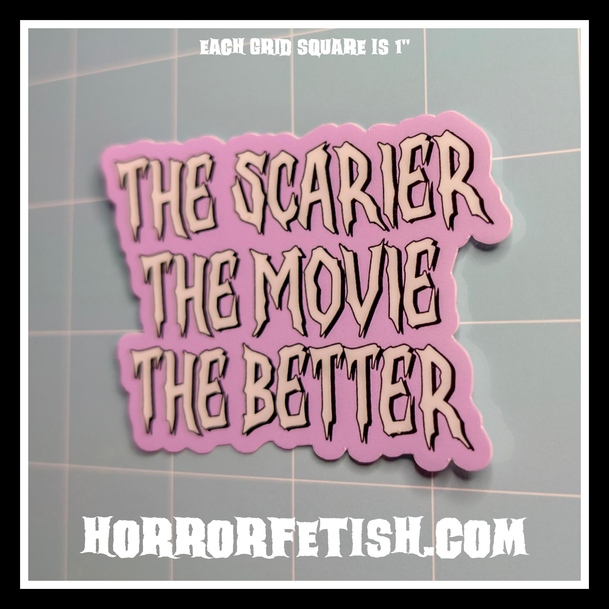 Love of Horror Waterproof Laminated Die Cut Stickers