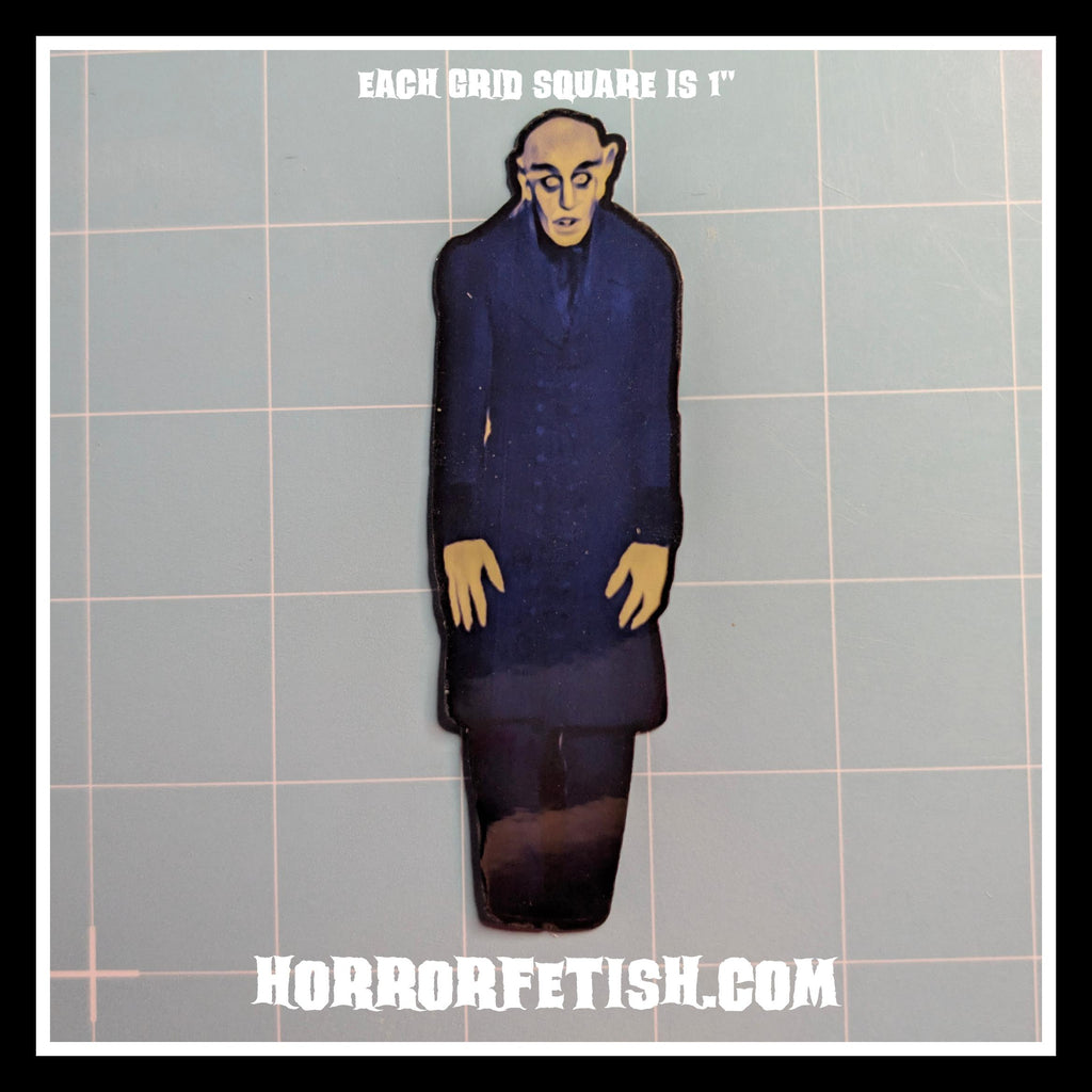 Nosferatu 1922 Horror Movie Character Die Cut Waterproof Laminated Stickers