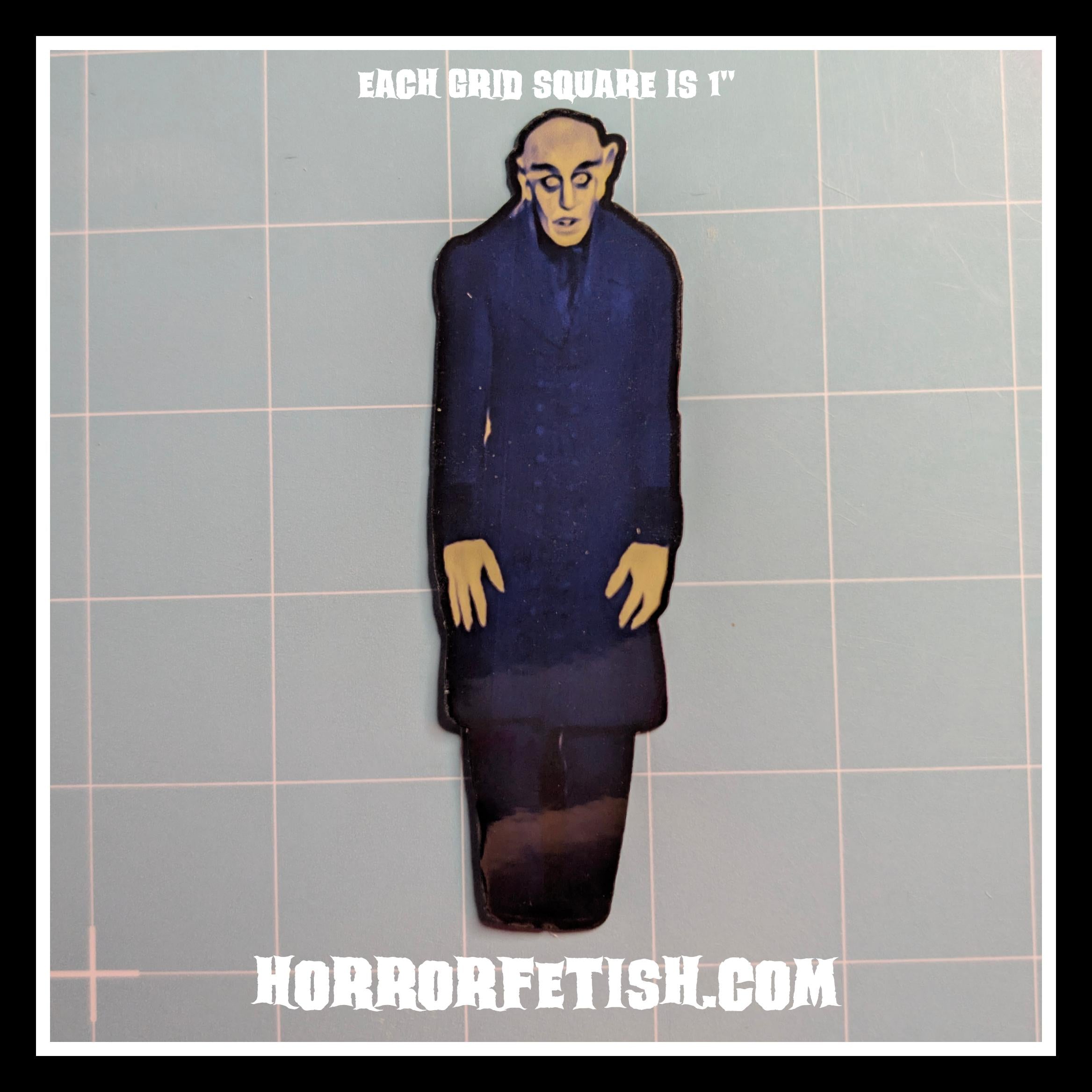 Nosferatu 1922 Horror Movie Character Die Cut Waterproof Laminated Stickers