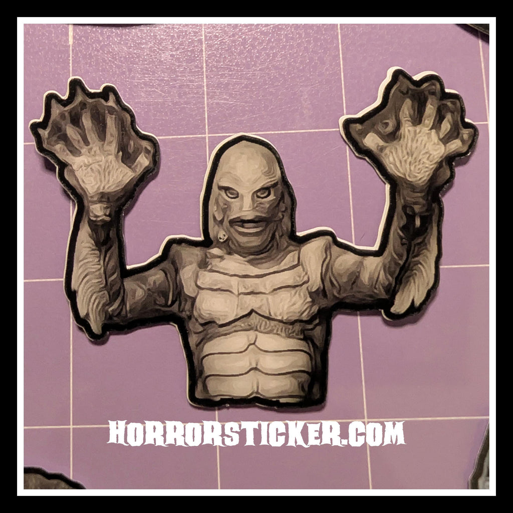 Universal Monsters | Horror Die Cut Waterproof Laminated Stickers