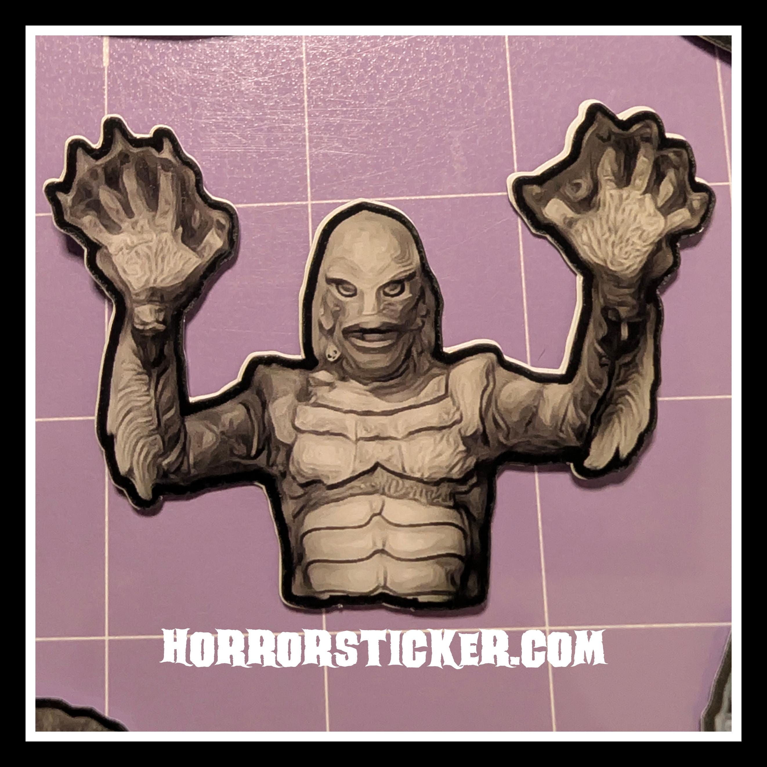 Universal Monsters | Horror Die Cut Waterproof Laminated Stickers