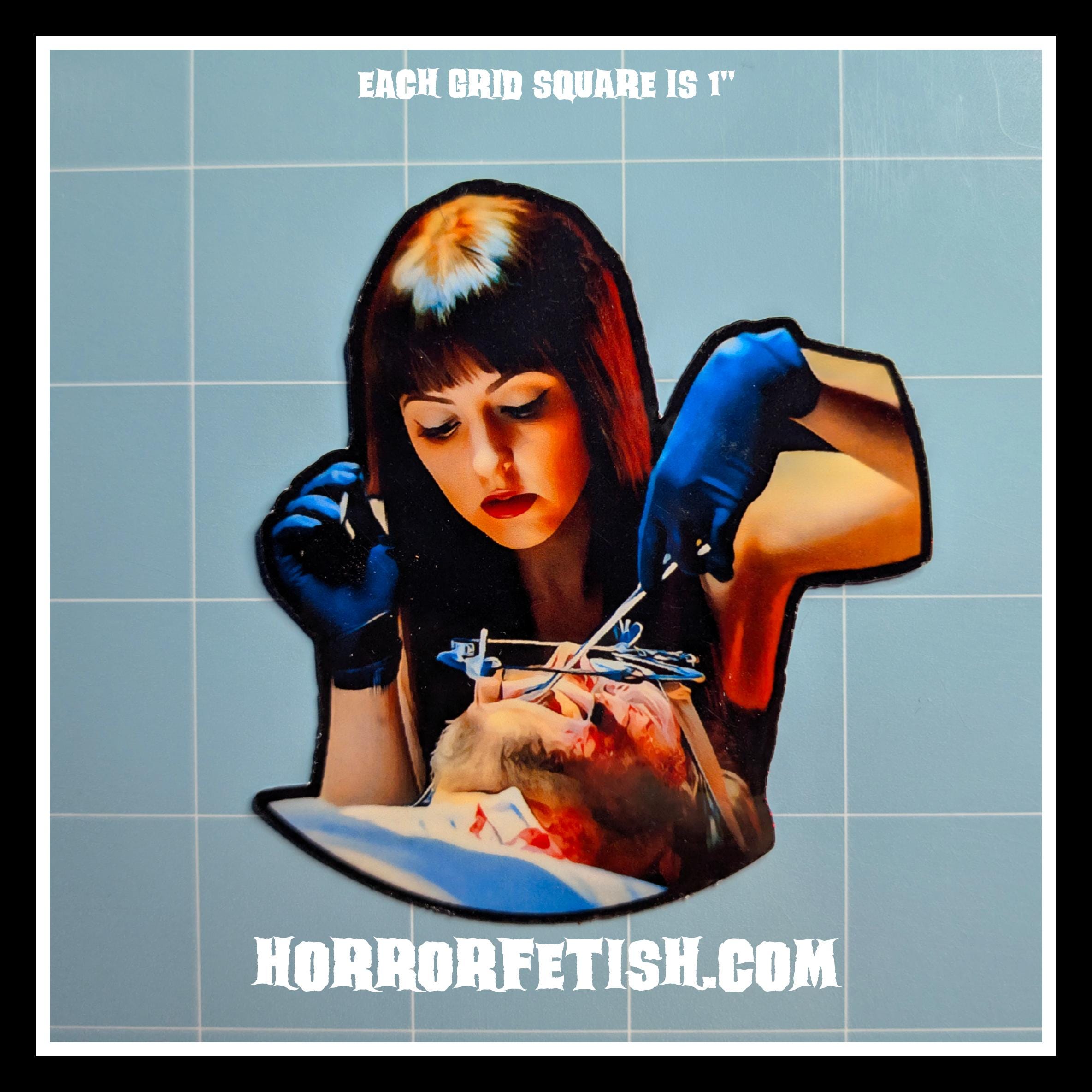 Misc Horror Character Inspired Die Cut Waterproof Laminated Stickers