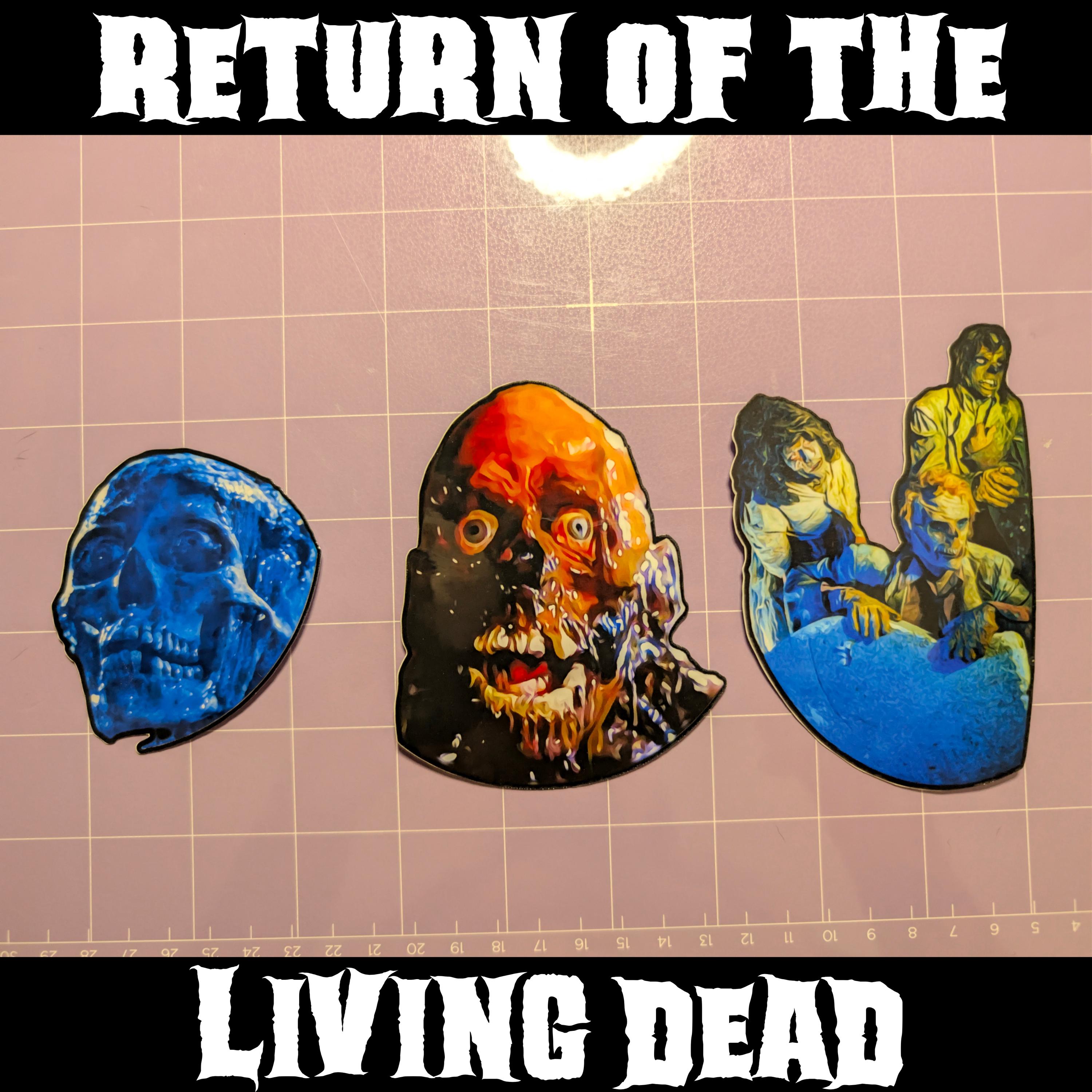 Return of the Living Dead | Horror Die Cut Waterproof Laminated Stickers