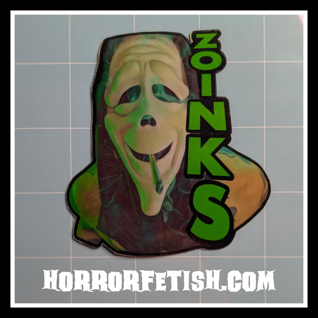 Stoner | 18+ Horror Cosplay Die Cut Waterproof Laminated Stickers