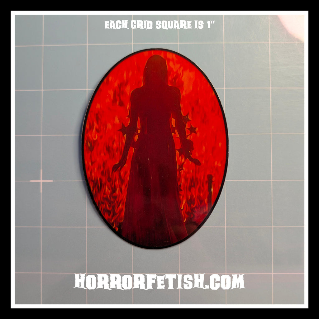 Carrie & Dawn of the Dead | Horror Character Inspired Die Cut Waterproof Laminated Stickers