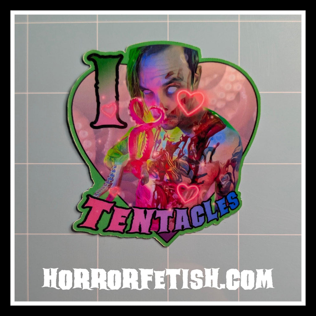 Tentacle Lover | 18+ Horror Cosplay Die Cut Waterproof Laminated Stickers