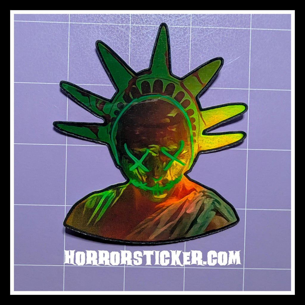 The Purge Election Year | Horror Die Cut Waterproof Laminated Stickers