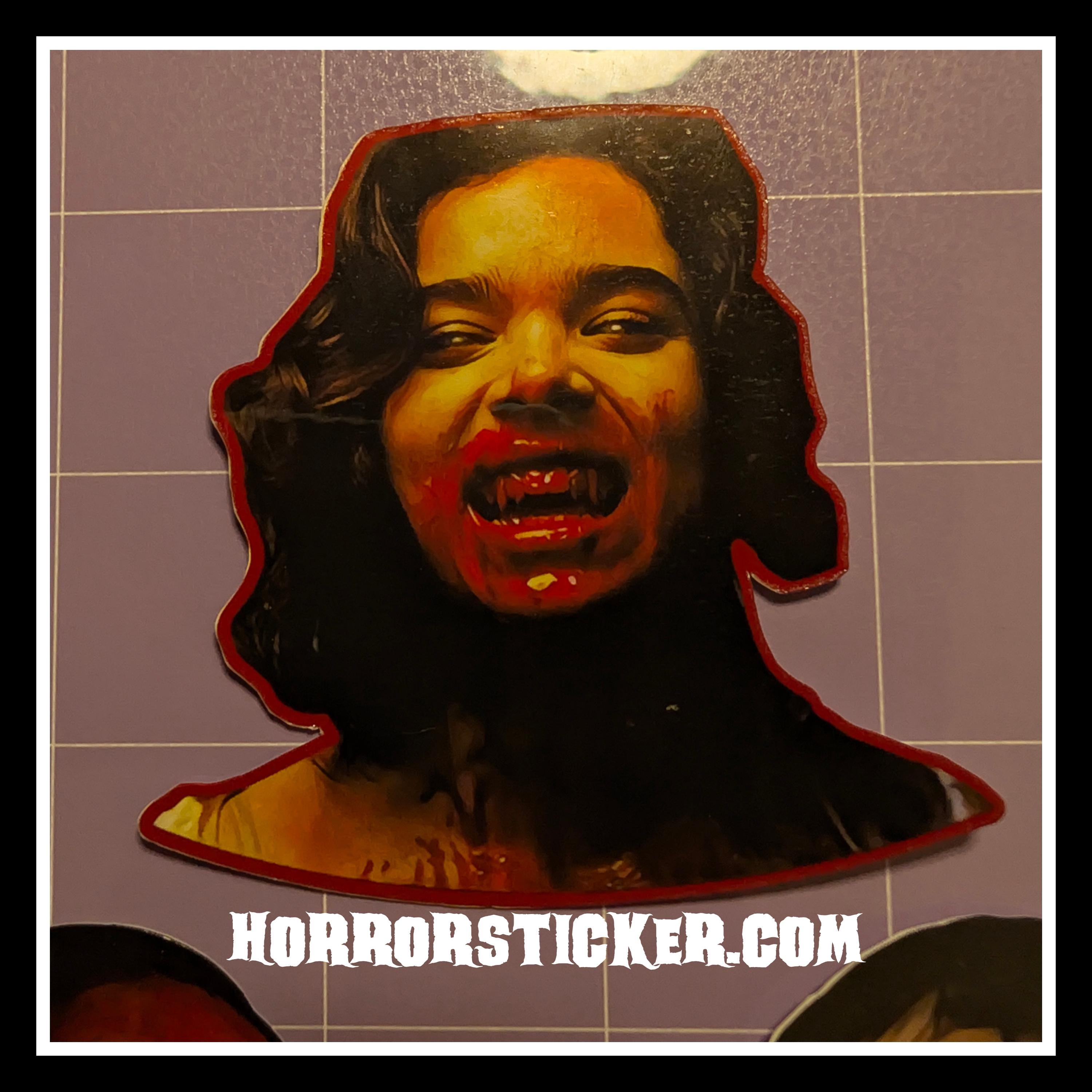 Sinners | Horror Die Cut Waterproof Laminated Stickers