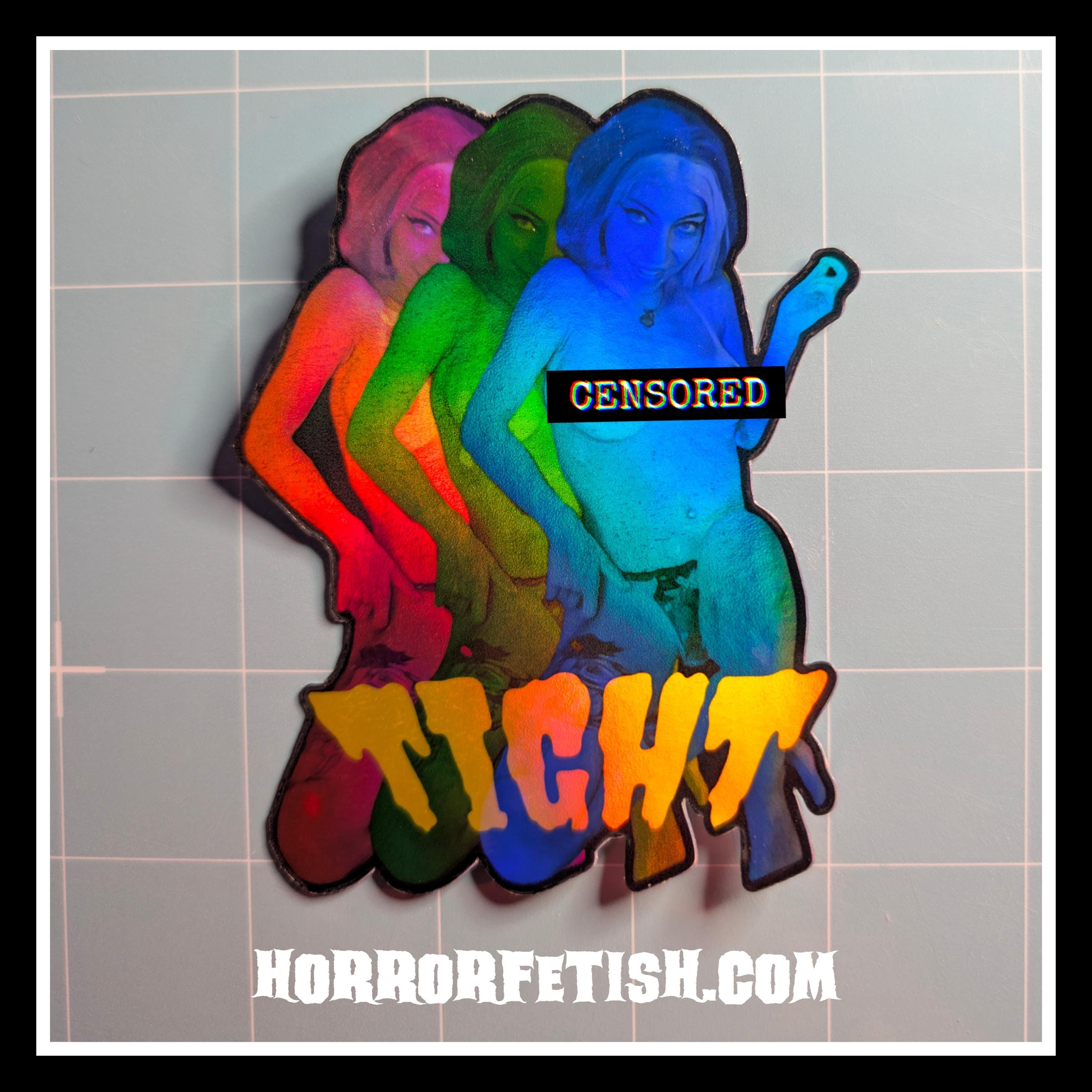 Horror Fetish | 18+ Horror Cosplay Die Cut Waterproof Laminated Stickers