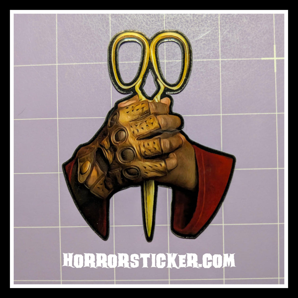 Peele | Horror Die Cut Waterproof Laminated Stickers
