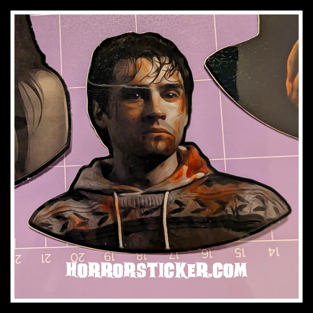 Obsession | Horror Die Cut Waterproof Laminated Stickers