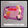 I Love Horror Waterproof Laminated Die Cut Stickers