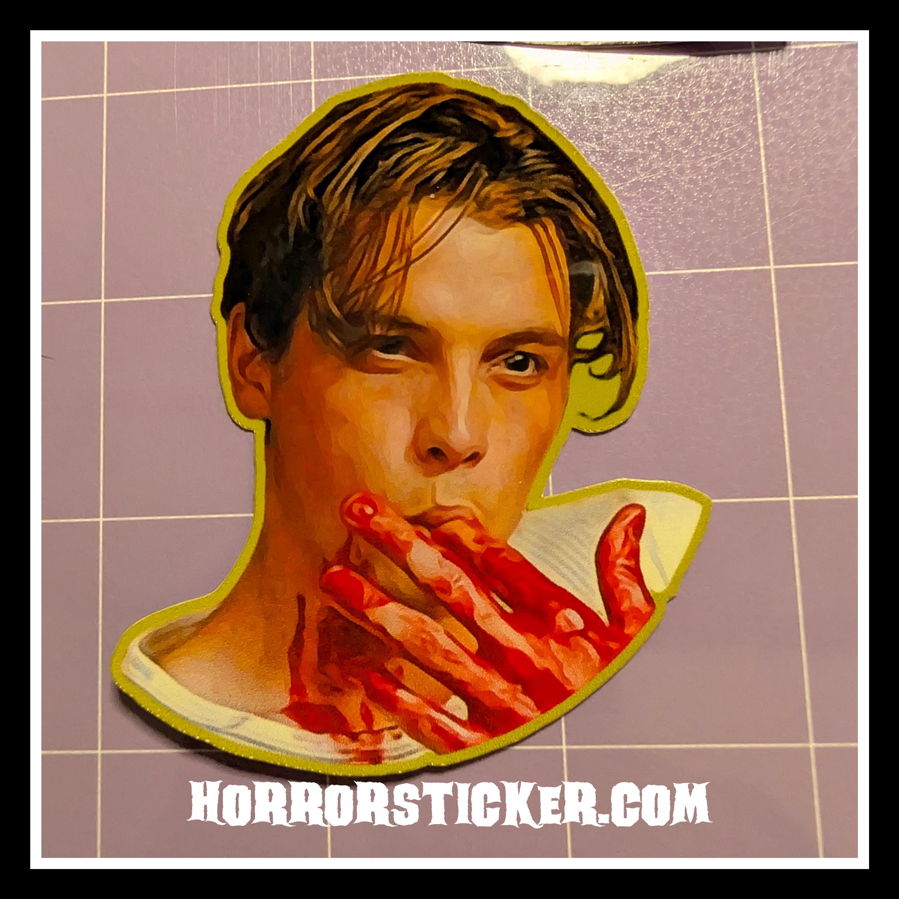 Scream | Horror Die Cut Waterproof Laminated Stickers