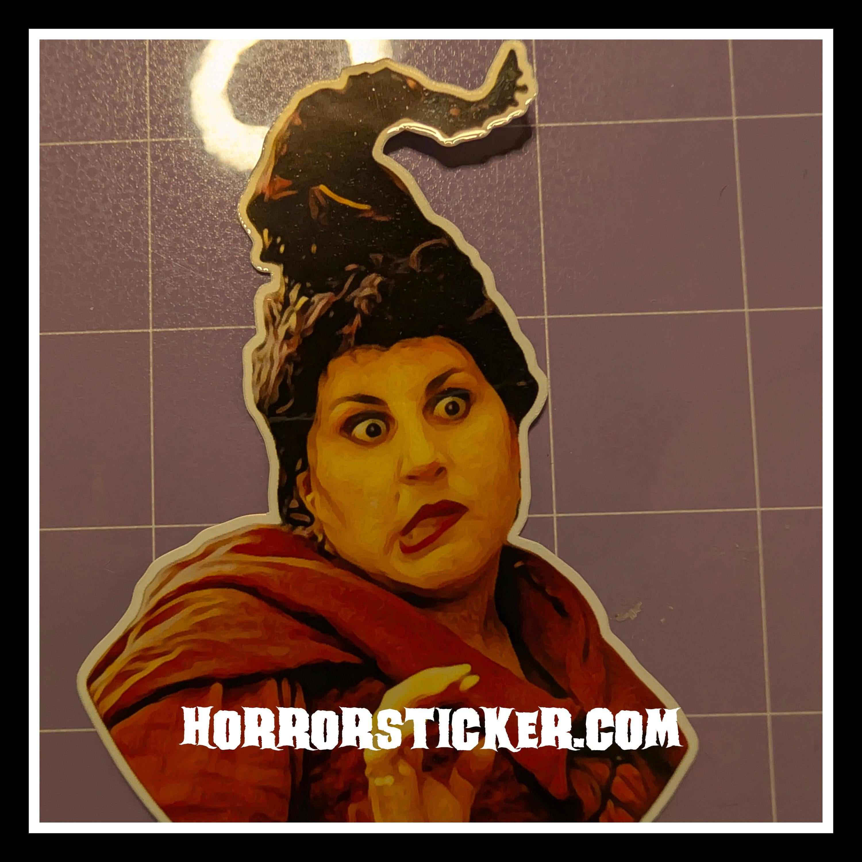 Hocus Pocus | Horror Die Cut Waterproof Laminated Stickers
