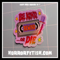 Horror Movie Lovers Waterproof Laminated Die Cut Stickers