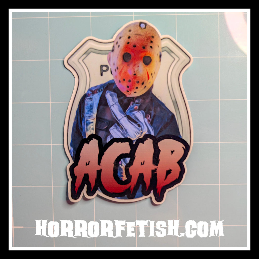 Political | 18+ Horror Cosplay Die Cut Waterproof Laminated Stickers