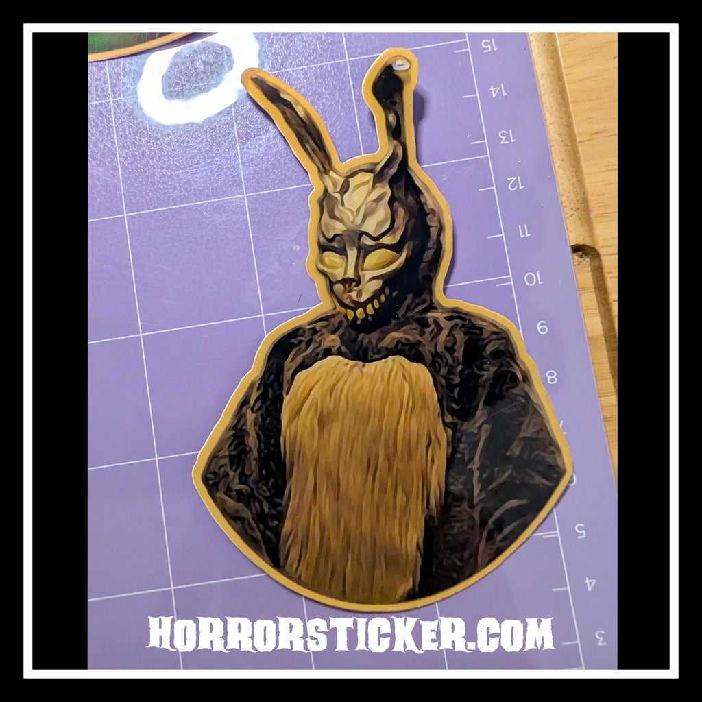 Donnie Darko | Horror Die Cut Waterproof Laminated Stickers