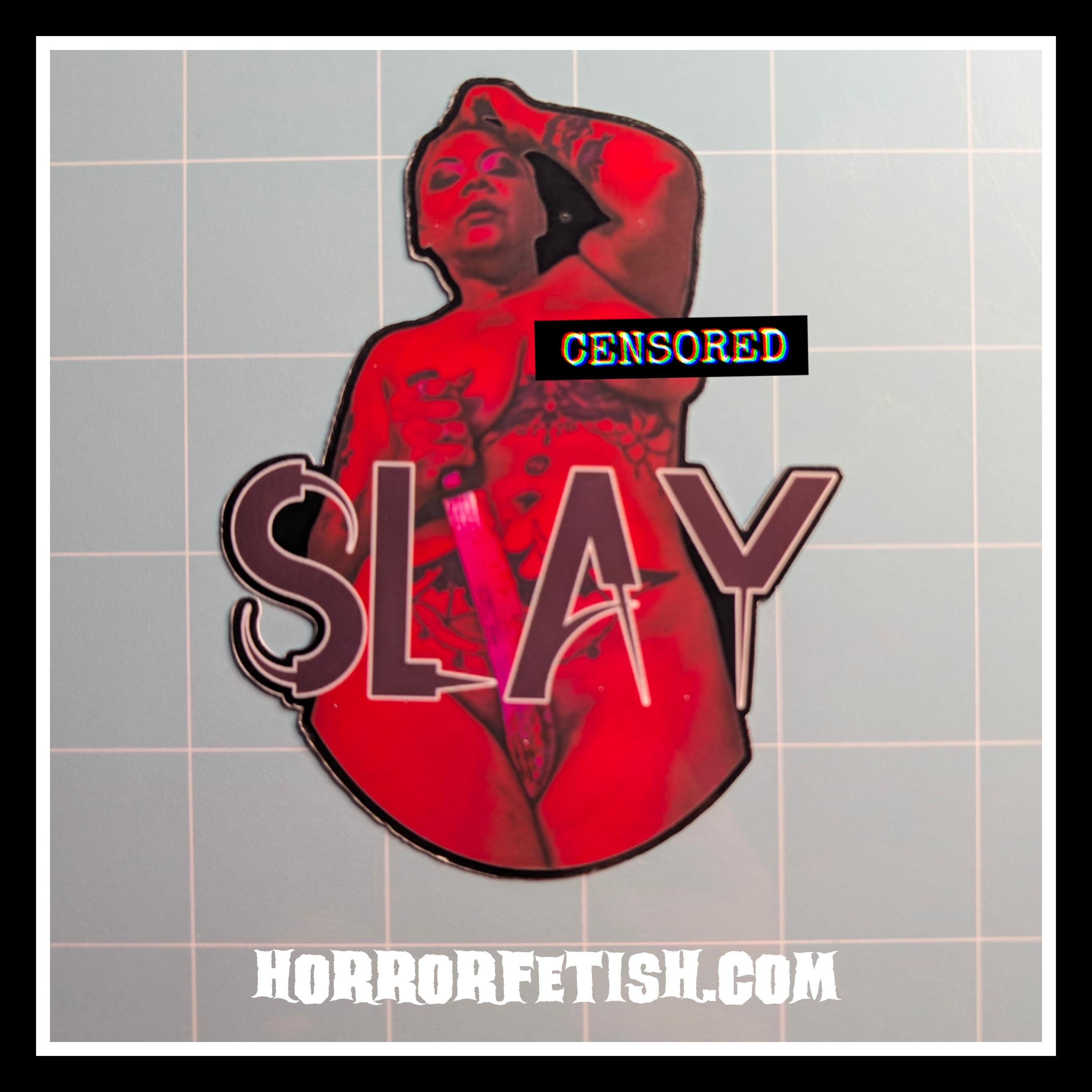 Horror Fetish | 18+ Horror Cosplay Die Cut Waterproof Laminated Stickers