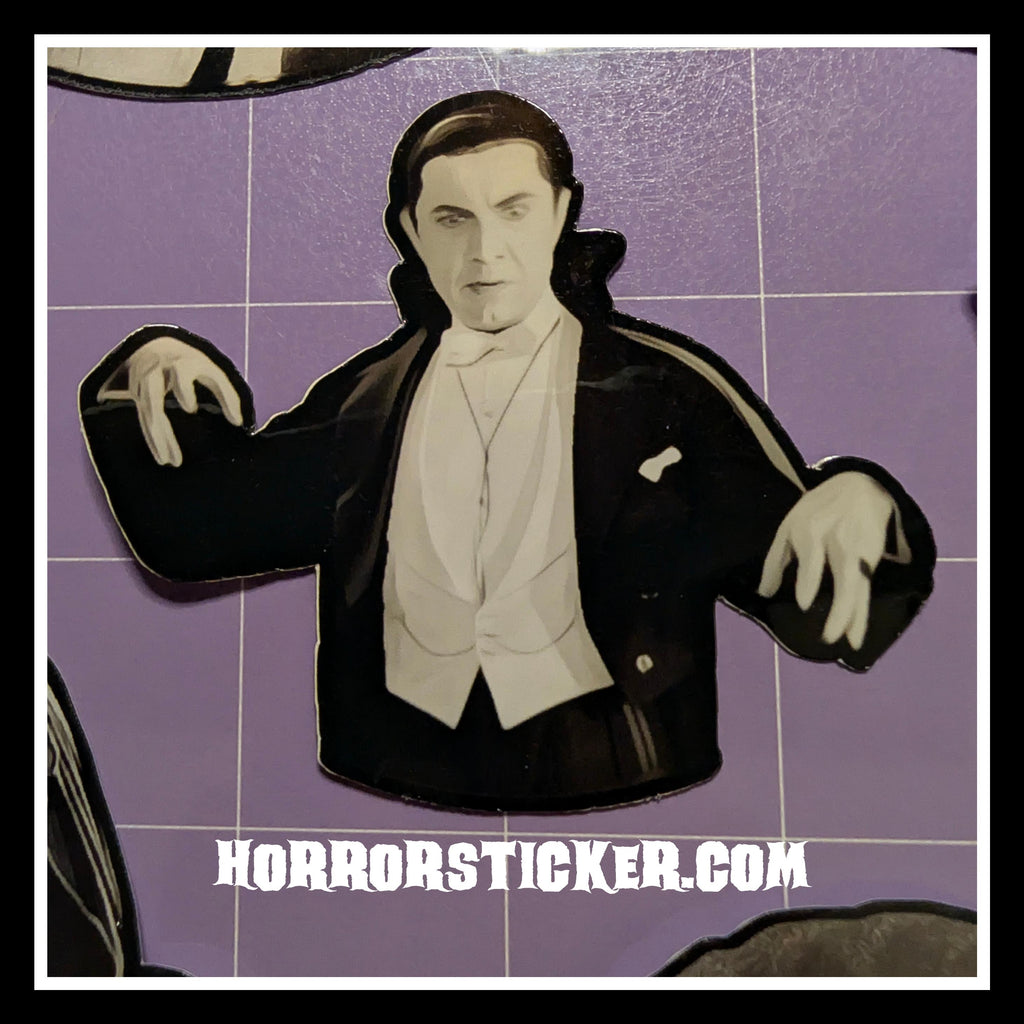 Universal Monsters | Horror Die Cut Waterproof Laminated Stickers
