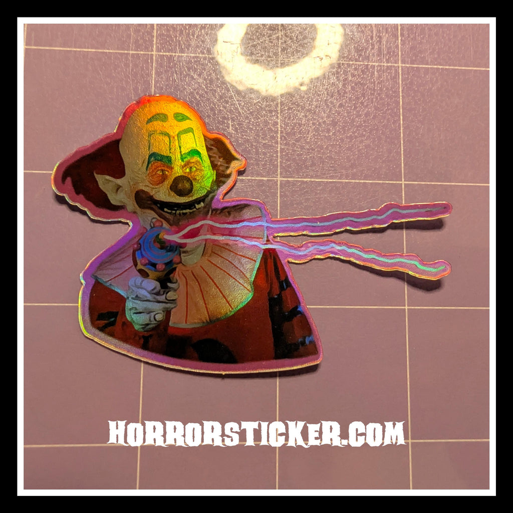 Killer Klowns | Horror Die Cut Waterproof Laminated Stickers