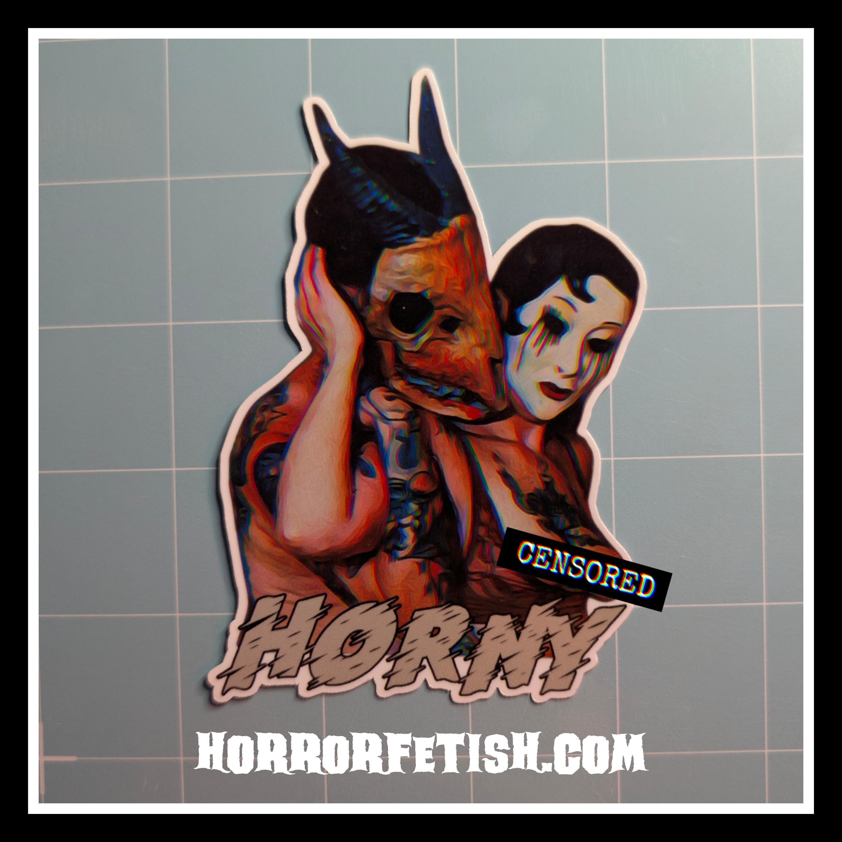 Horror Fetish | 18+ Horror Cosplay Die Cut Waterproof Laminated Stickers