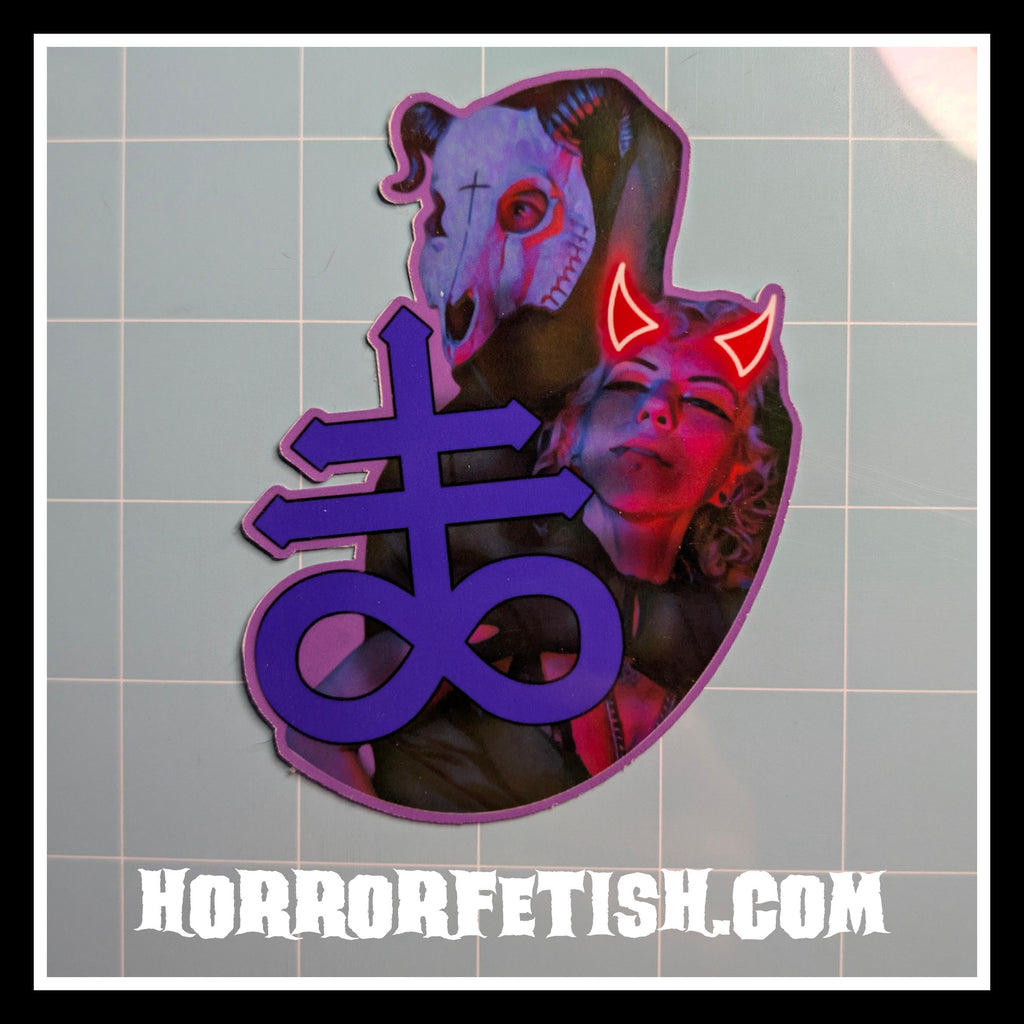Ave Satanas | 18+ Horror Cosplay Die Cut Waterproof Laminated Stickers