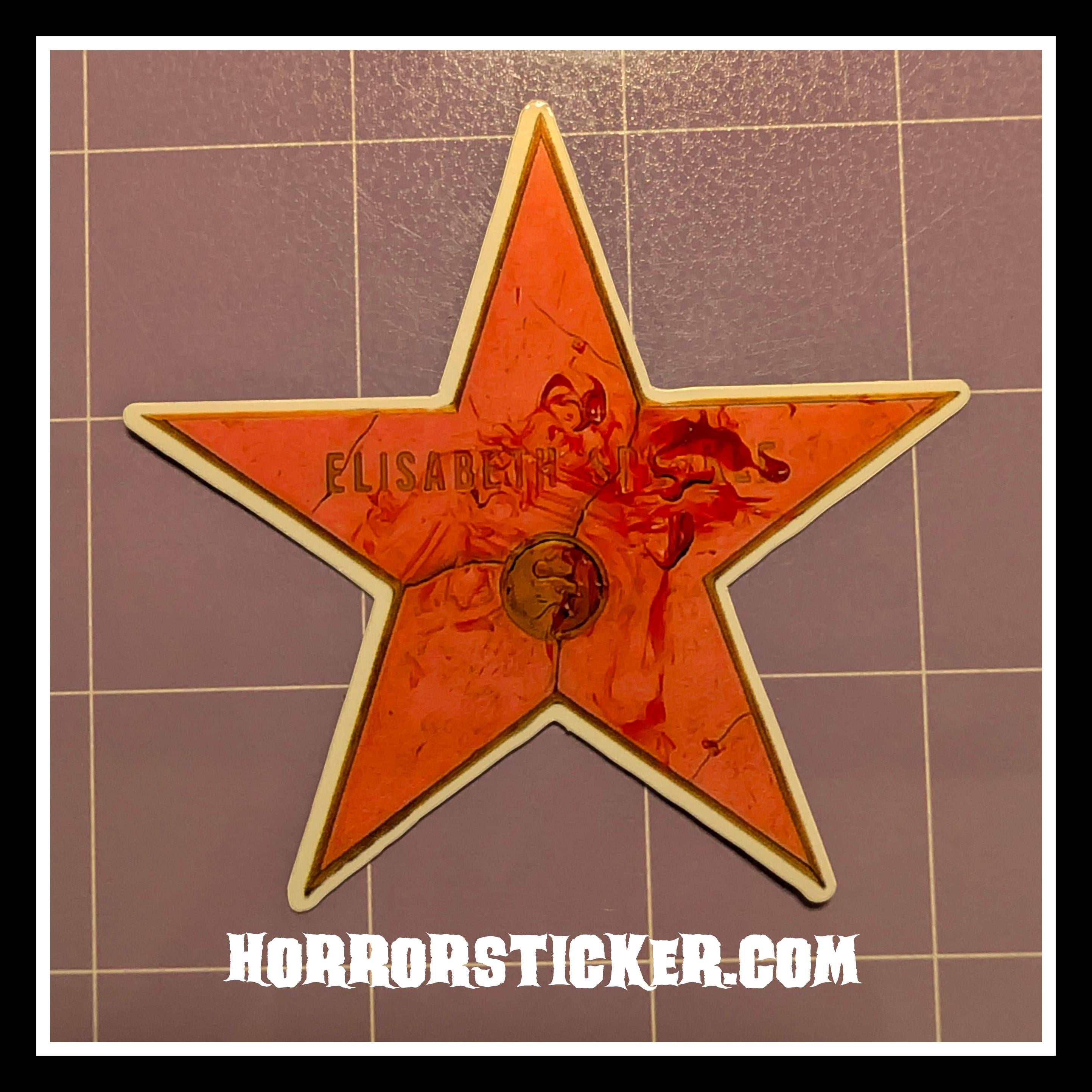 The Substance | Horror Die Cut Waterproof Laminated Stickers