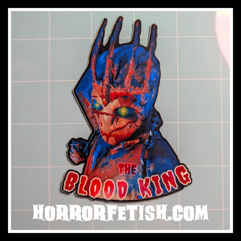 The Blood King | 18+ Horror Cosplay Die Cut Waterproof Laminated Stickers